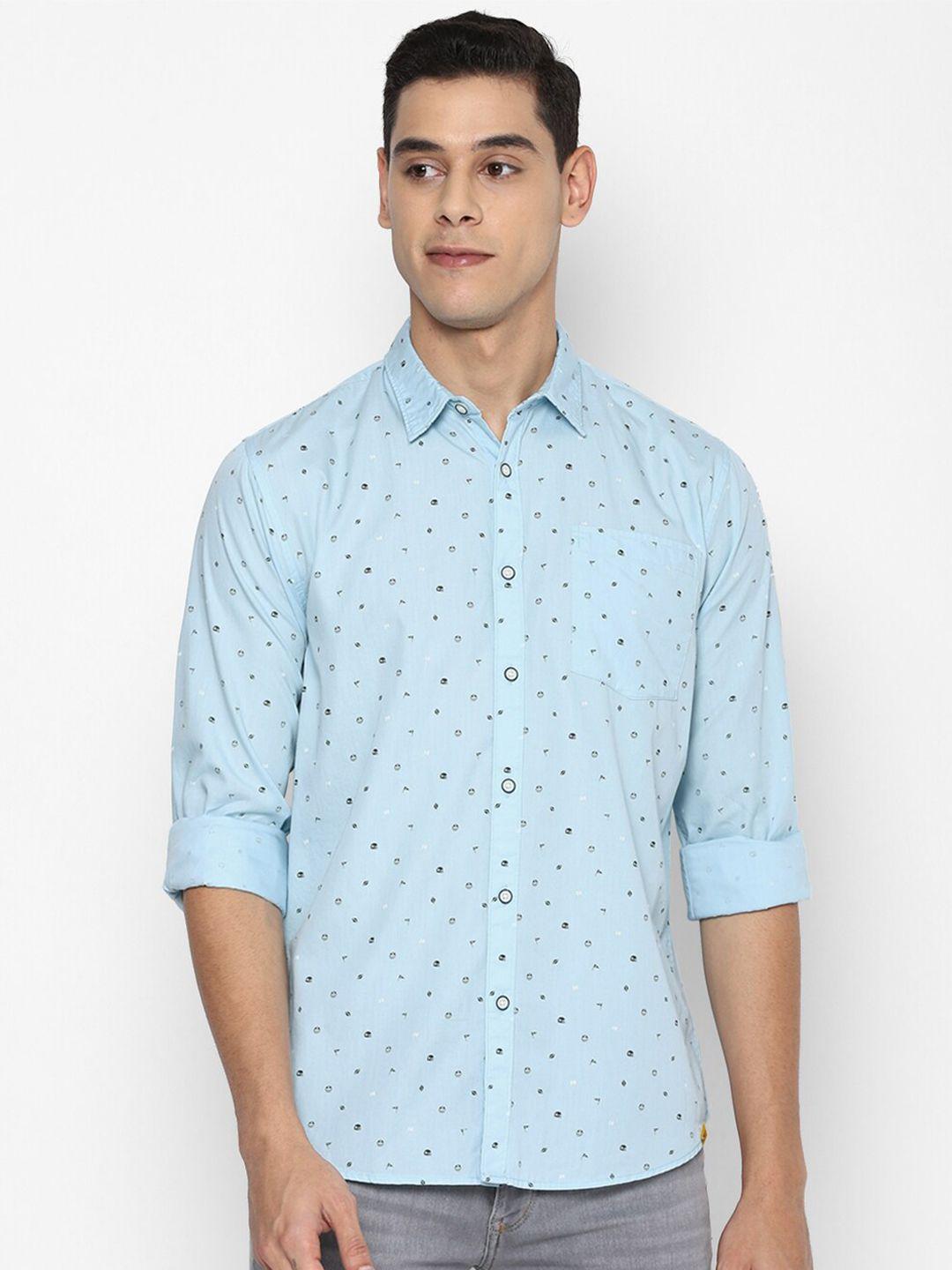 forever-21-men-blue-slim-fit-opaque-printed-casual-shirt
