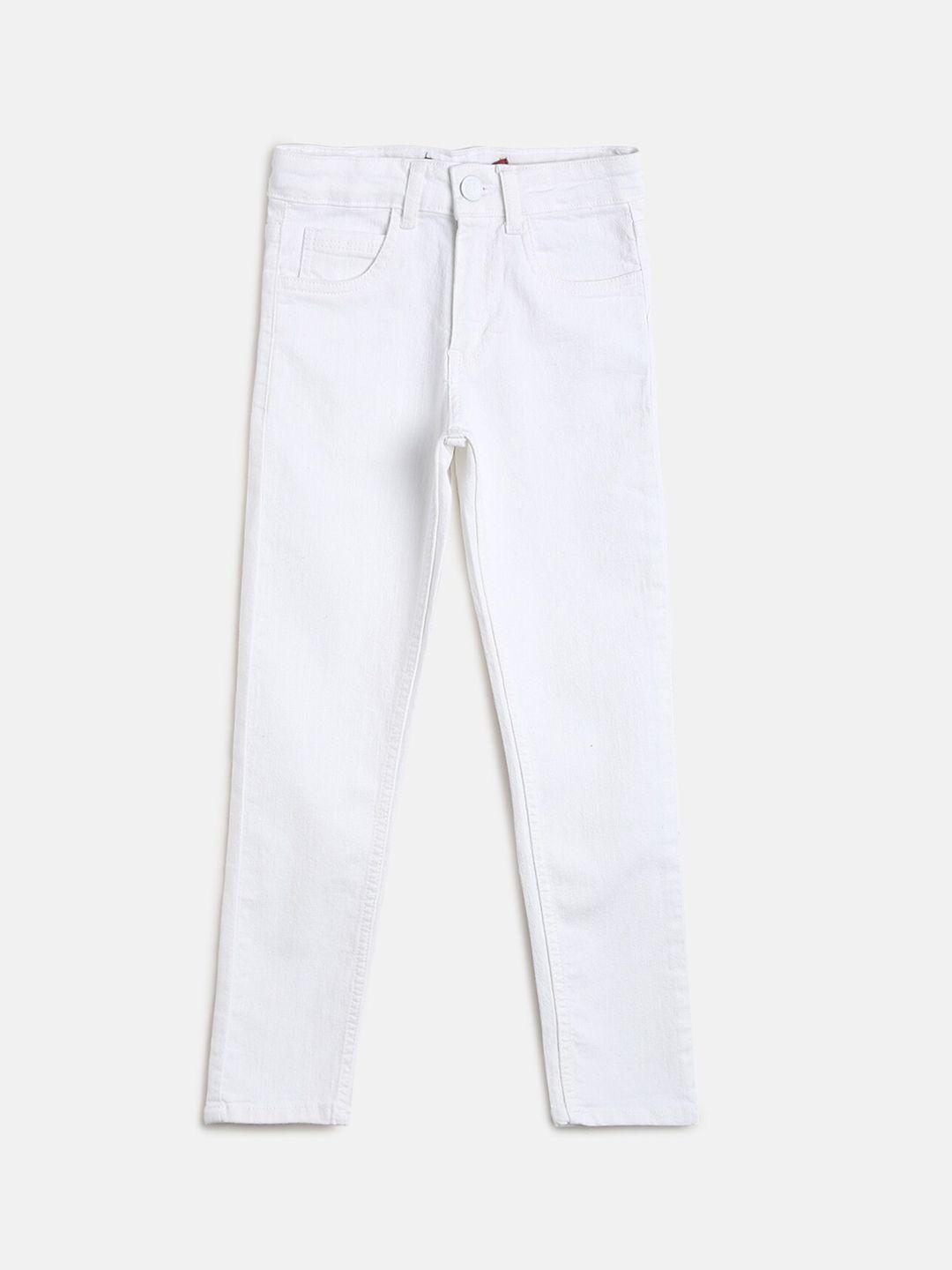 tales-&-stories-boys-white-slim-fit-trousers