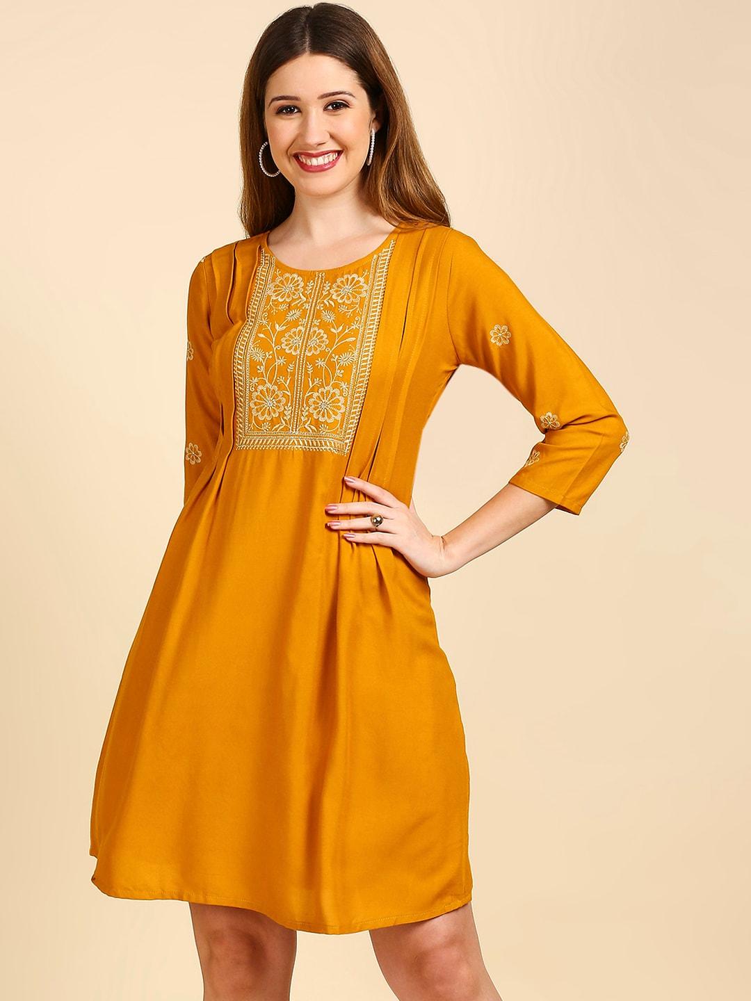 anubhutee-mustard-yellow-ethnic-motifs-embroidered-a-line-dress