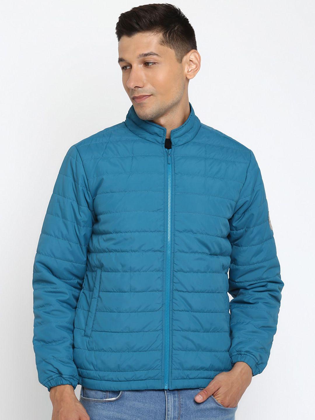 red-chief-men-blue-water-resistant-padded-jacket