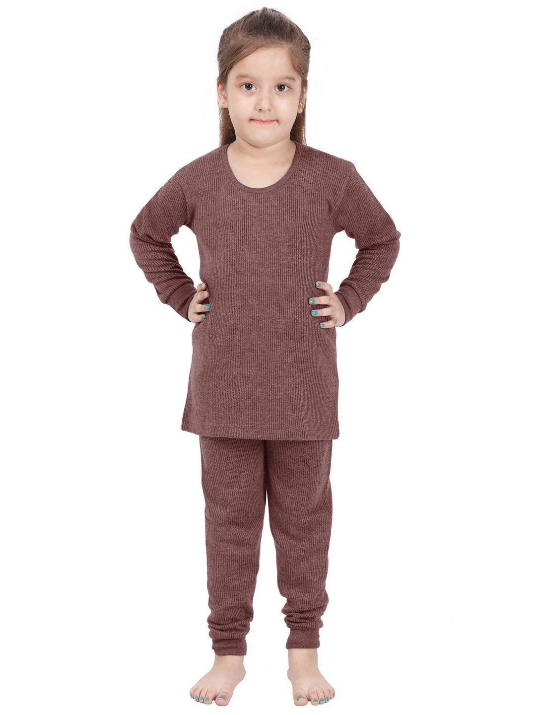 poplins-kids-brown-solid-woolen-thermal-set