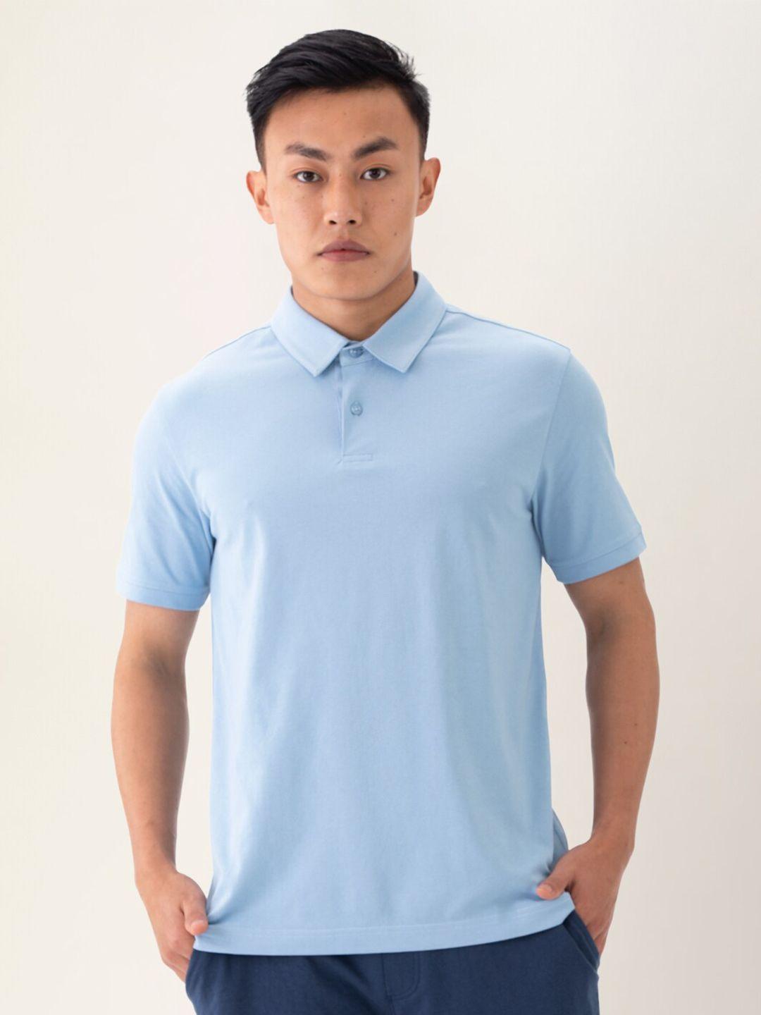 damensch-men-blue-thermoregulating-polo-t-shirt