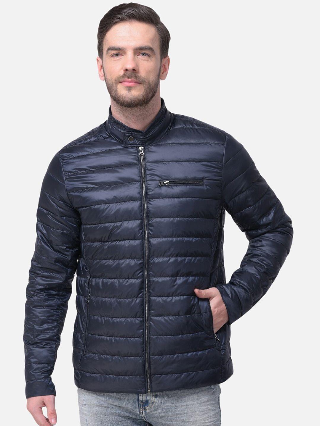 woods-men-navy-blue-solid-water-resistant-padded-jacket
