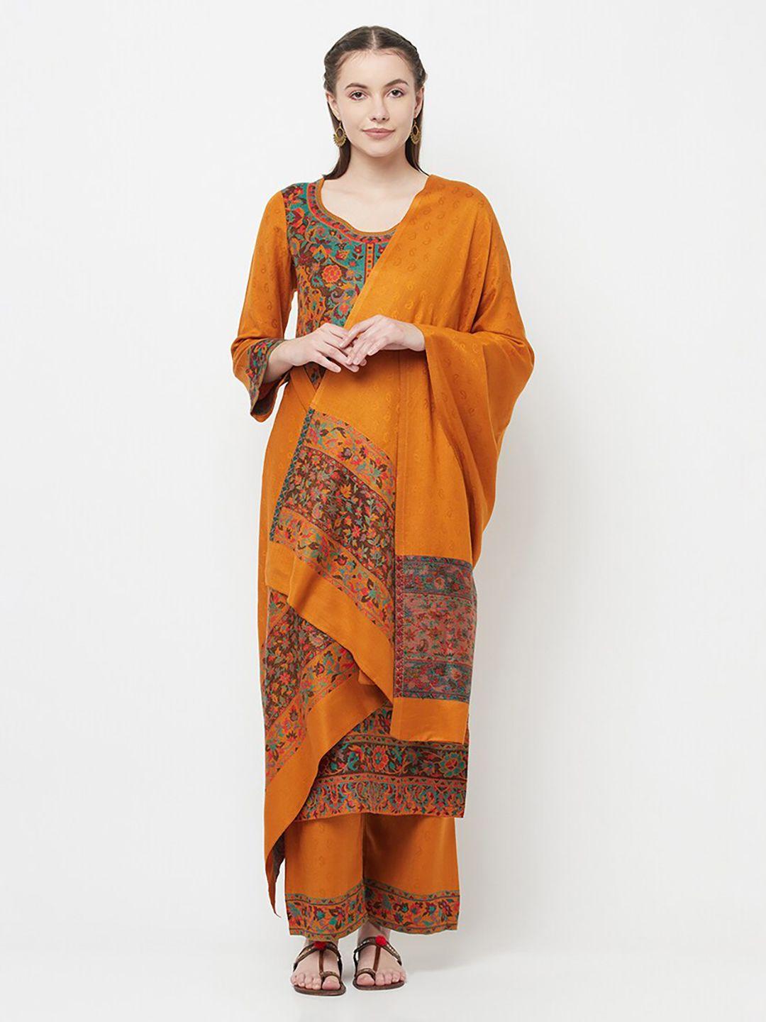 safaa-mustard-yellow-&-turquoise-blue-winter-unstitched-dress-material