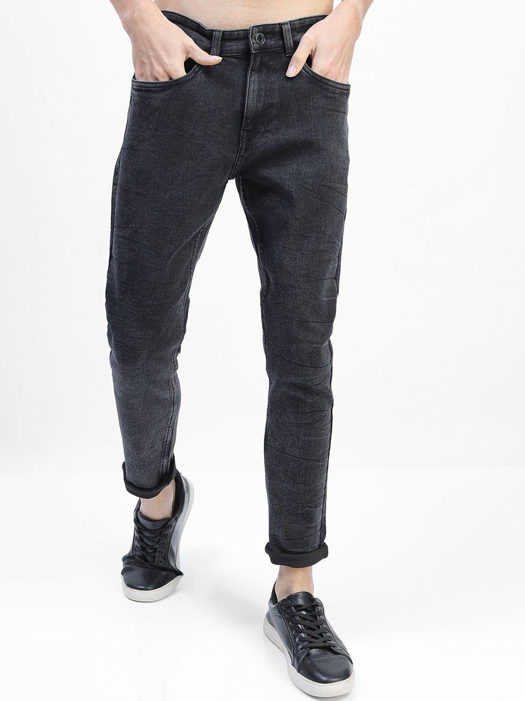 highlander-men-black-tapered-fit-stretchable-jeans