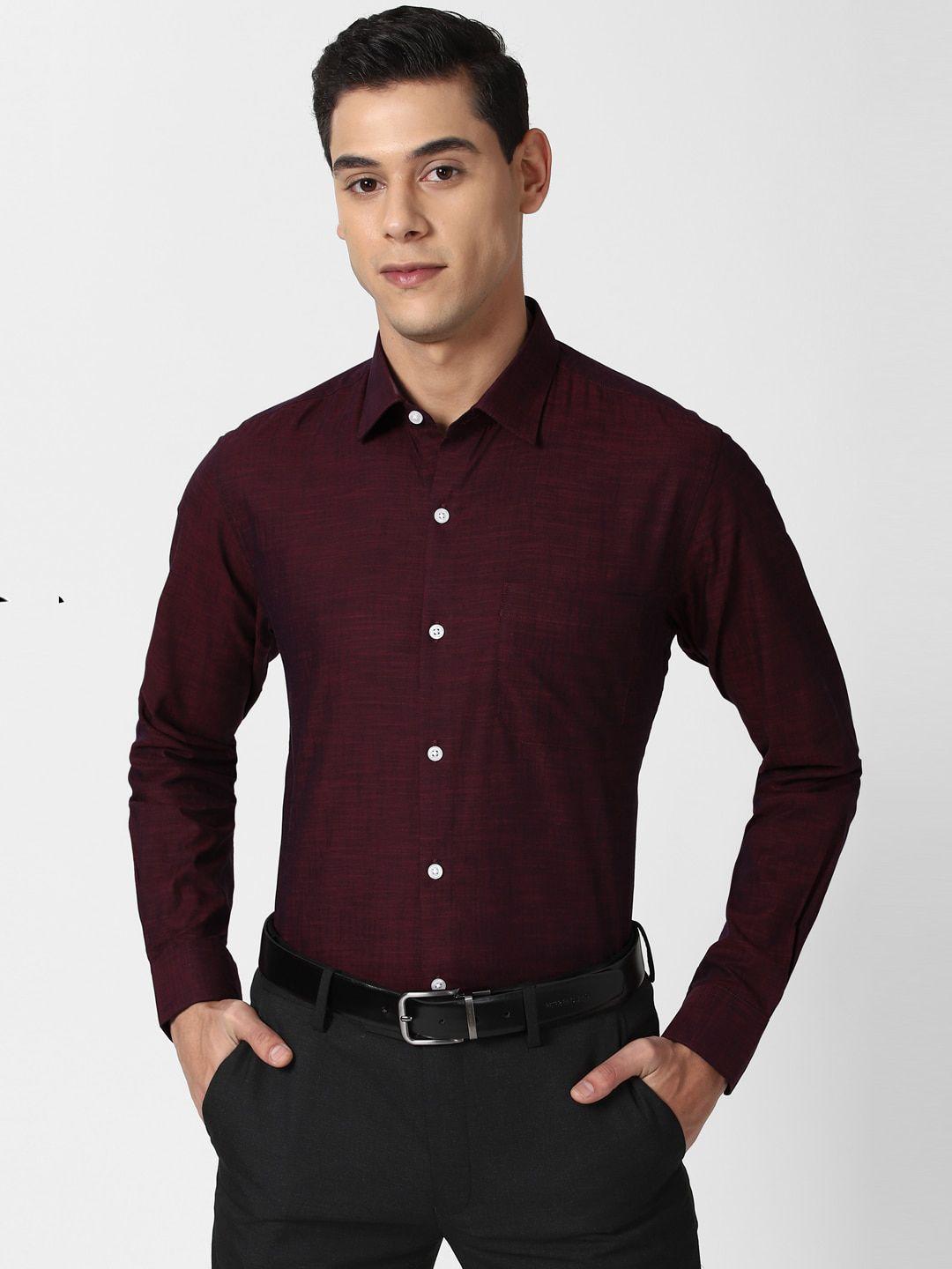 peter-england-men-maroon-slim-fit-formal-shirt