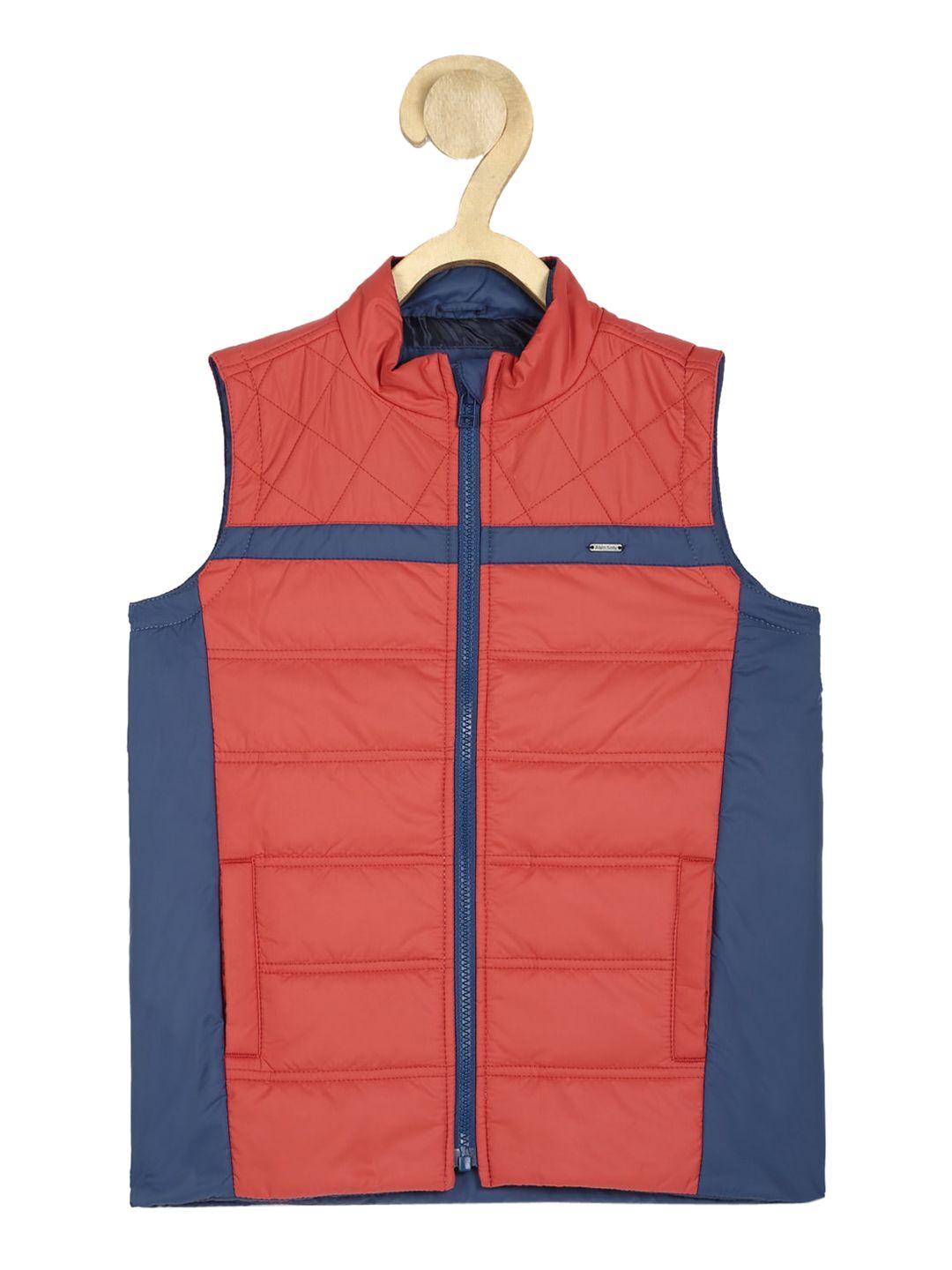 allen-solly-junior-boys-red-blue-crop-padded-jacket