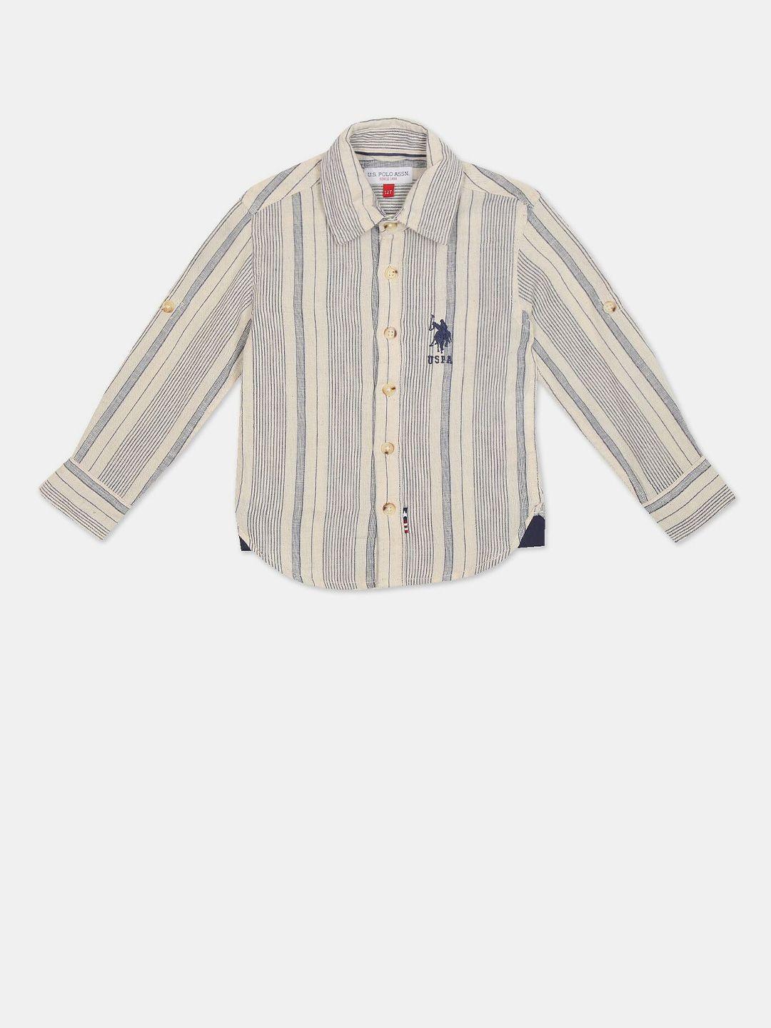 u.s.-polo-assn.-boys-off-white-and-blue-striped-casual-shirt