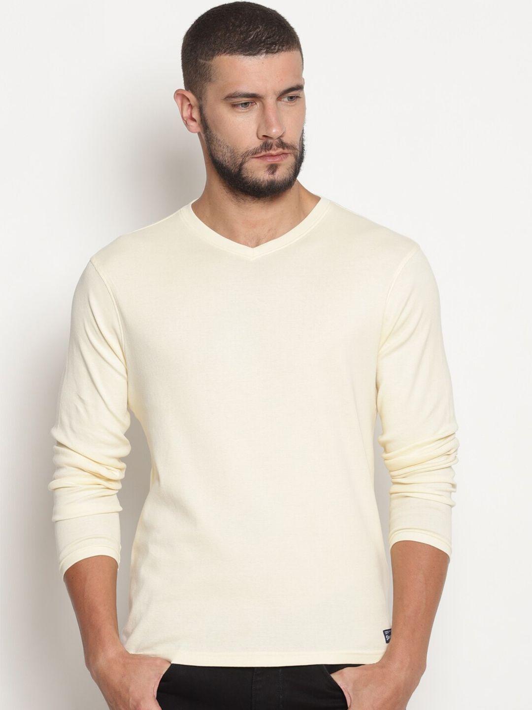 steenbok-men-off-white-v-neck-slim-fit-t-shirt