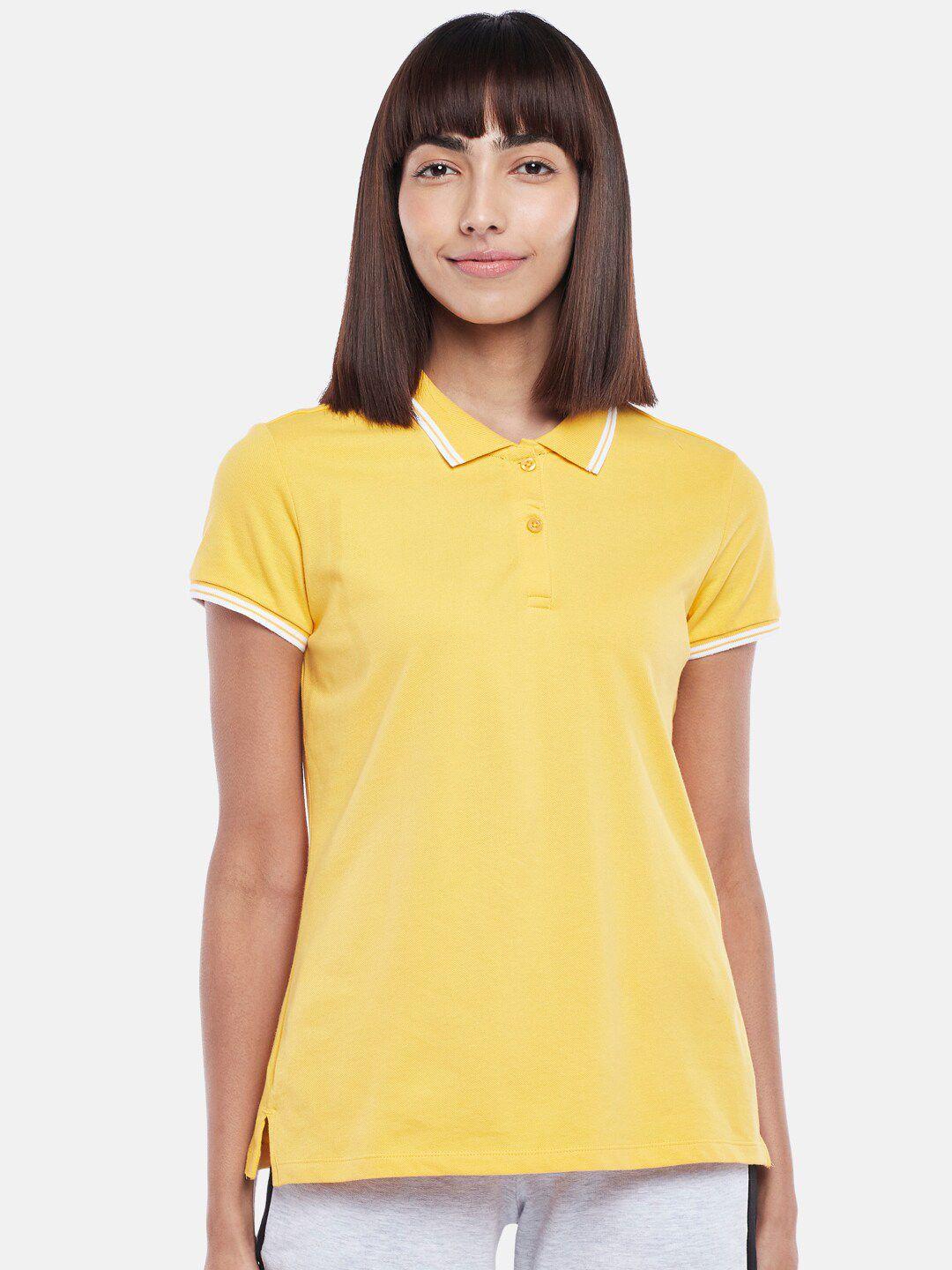ajile-by-pantaloons-women-yellow-t-shirt