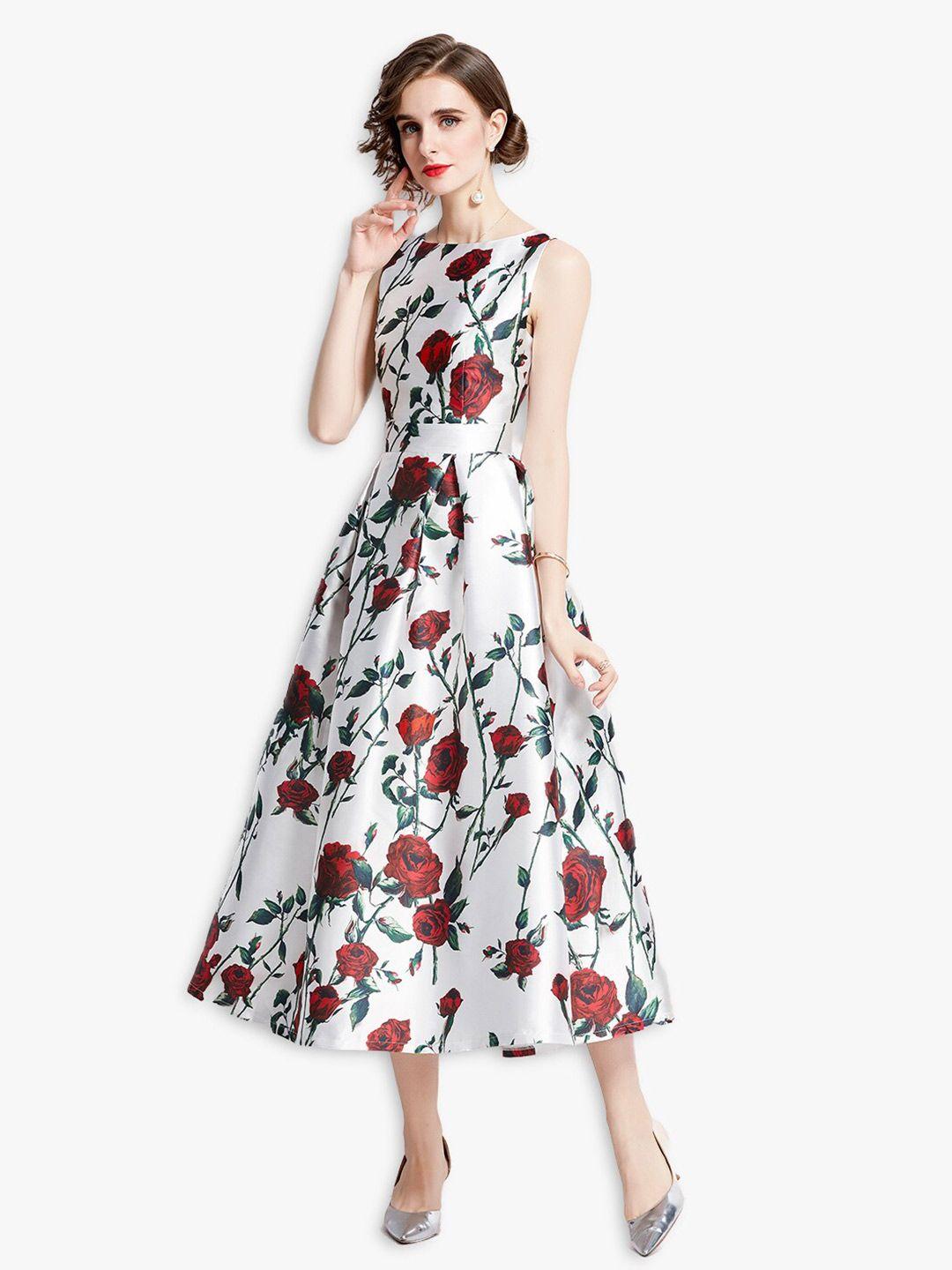 jc-collection-white-&-red-floral-midi-dress