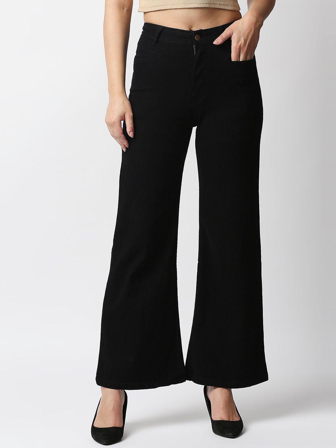 high-star-women-black-wide-leg-high-rise-stretchable-jeans