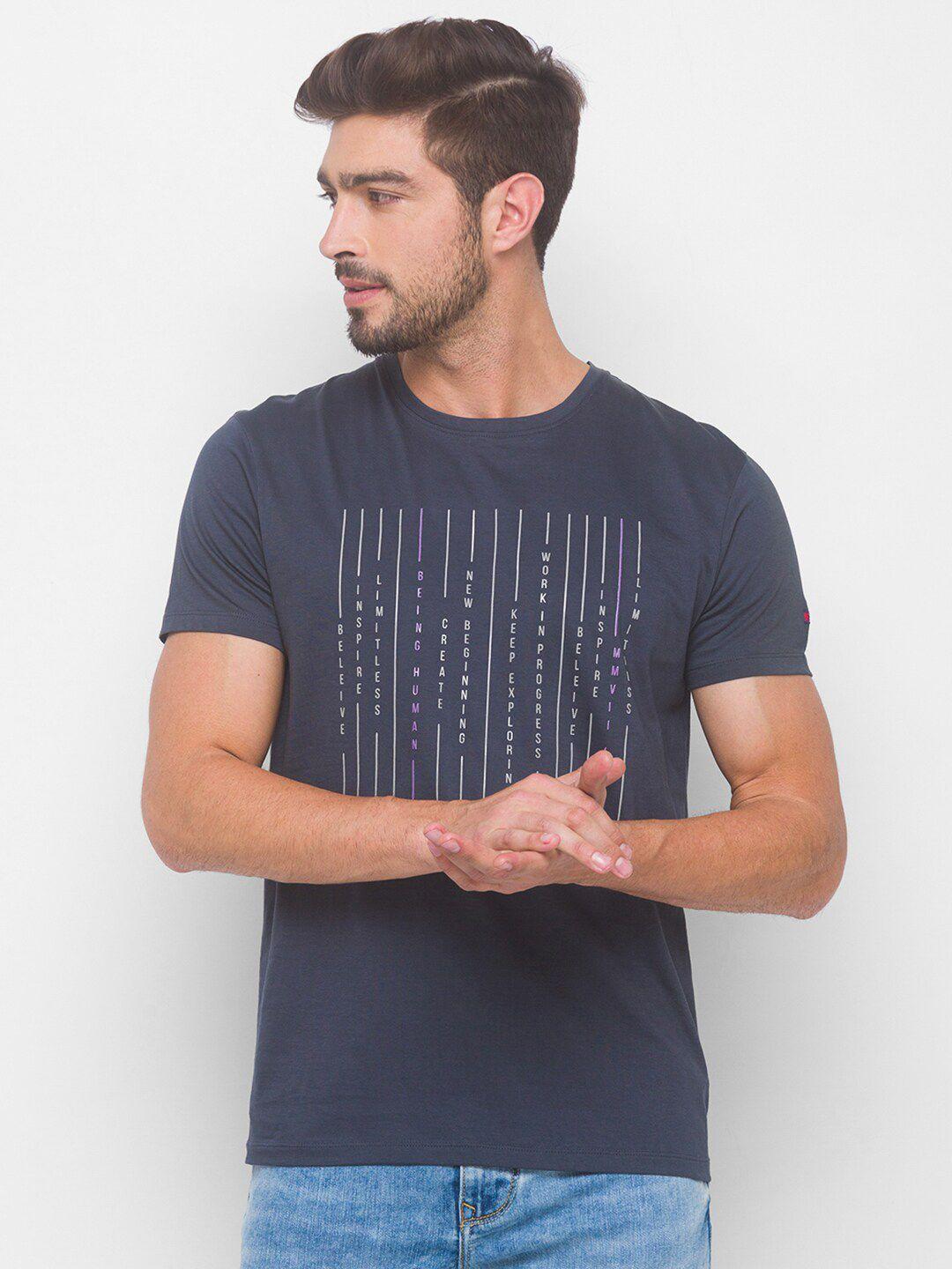 being-human-men-grey-typography-printed-t-shirt