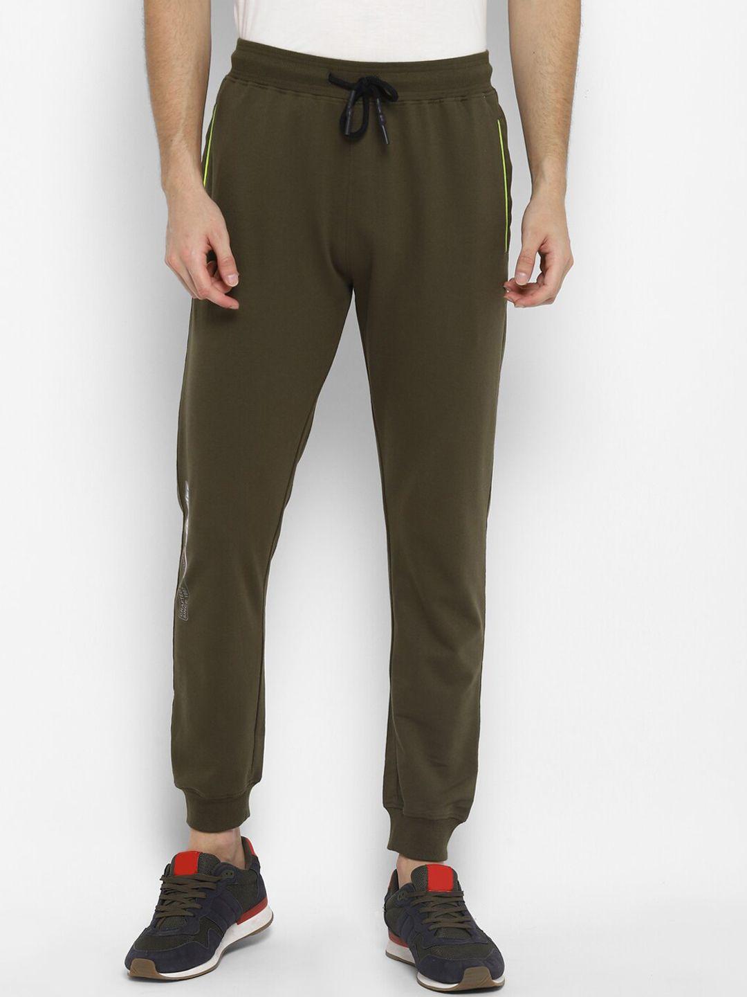 red-chief-men-olive-green-solid-slim-fit-joggers