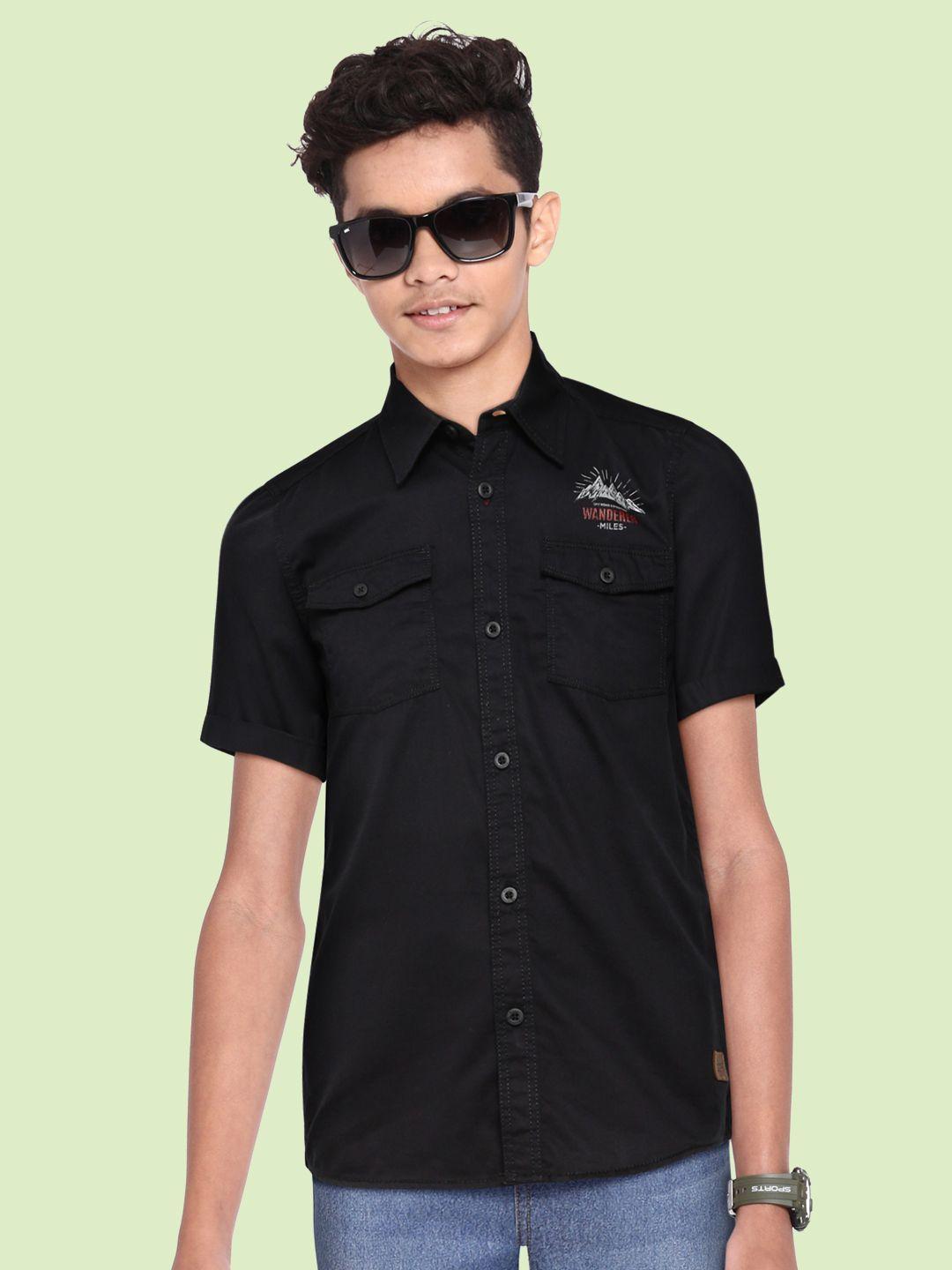 uth-by-roadster-boys-black-printed-casual-shirt
