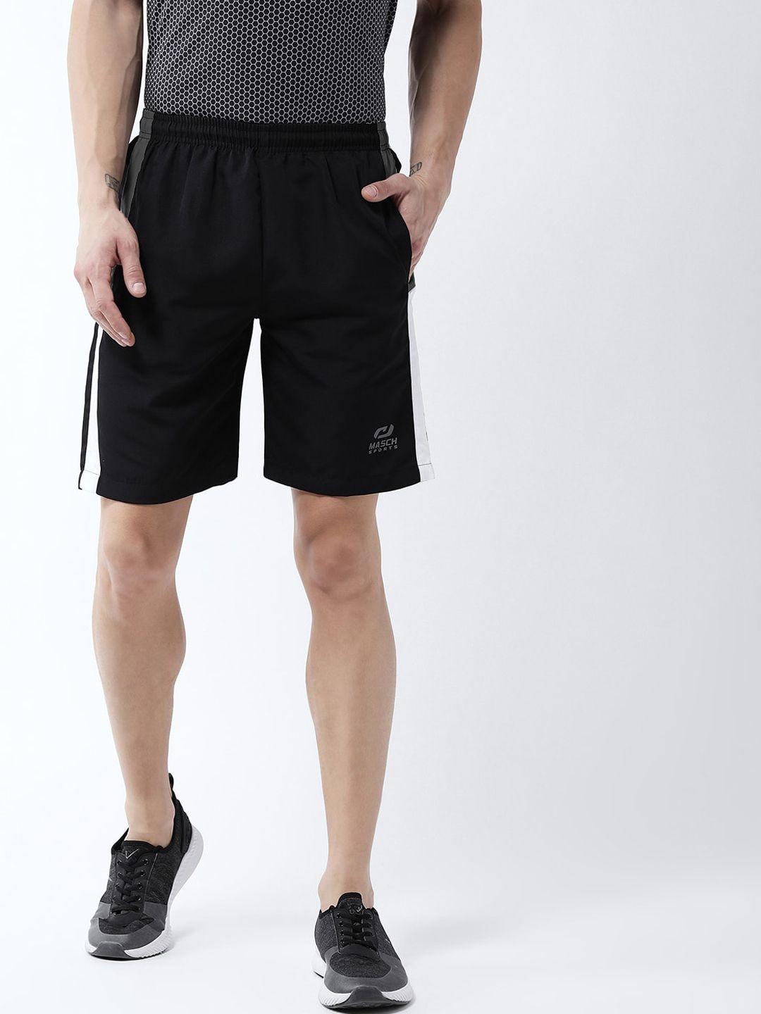 masch-sports-men-black-training-or-gym-dri-fit-sports-shorts