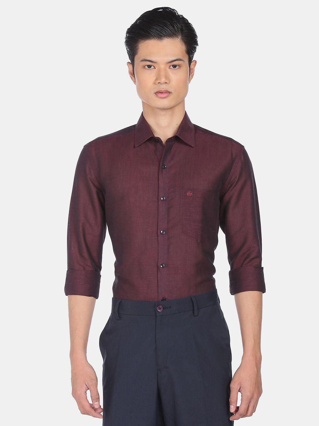 arrow-men-purple-manhattan-slim-fit-formal-shirt