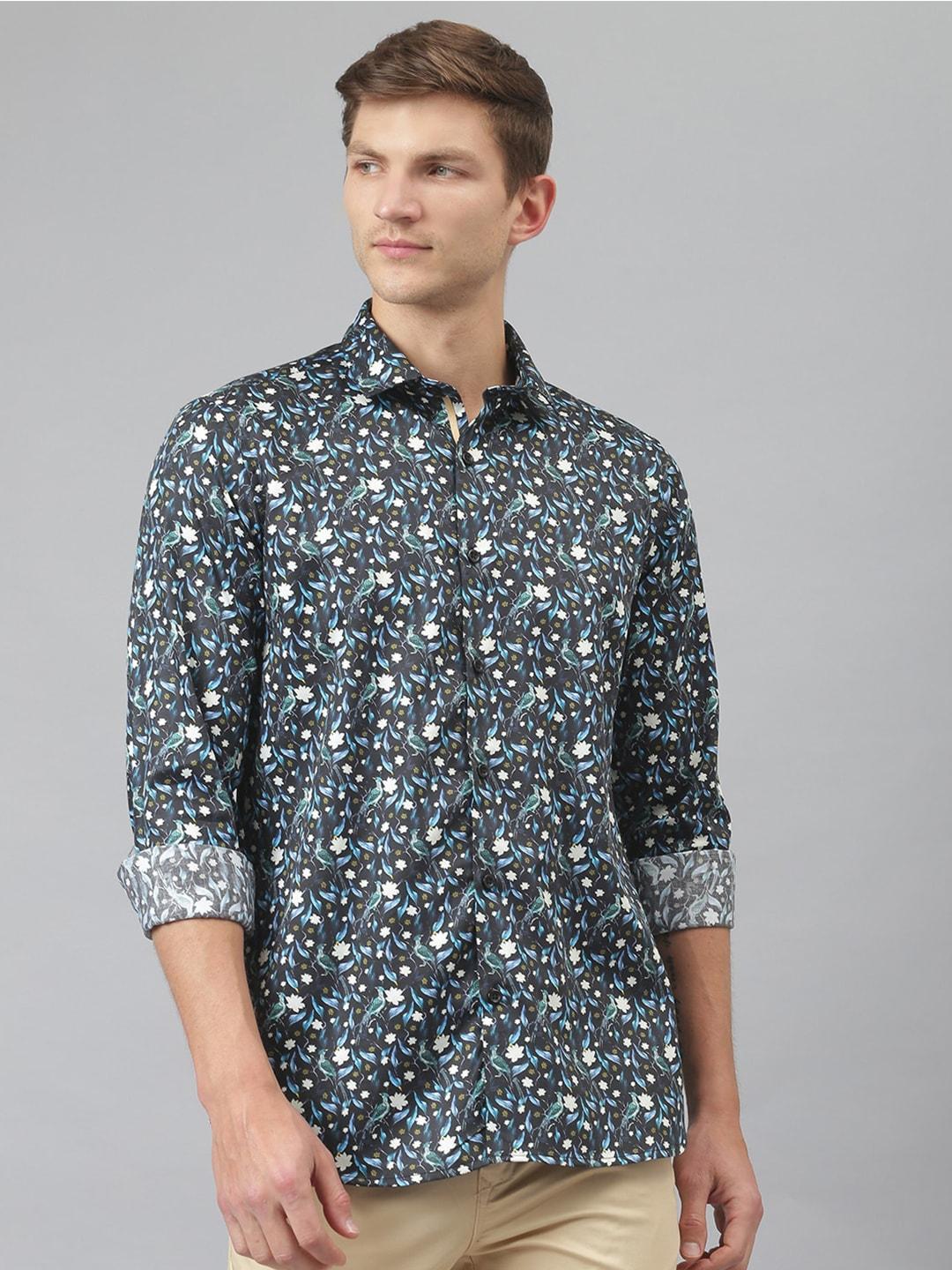 thomas-scott-men-black-relaxed-floral-printed-pure-cotton-casual--sustainable-shirt