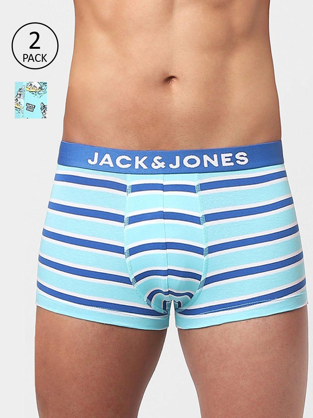 jack-&-jones-men-pack-of-2-blue-printed-cotton-trunks-116797701