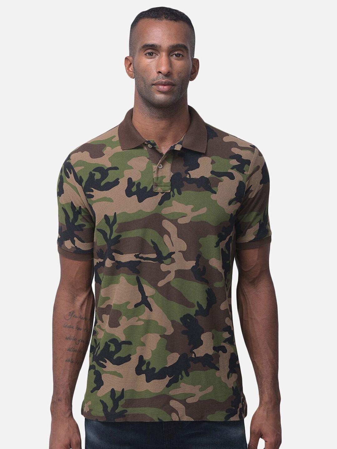 woodland-men-multicoloured-camouflage-printed-polo-collar-tropical-t-shirt