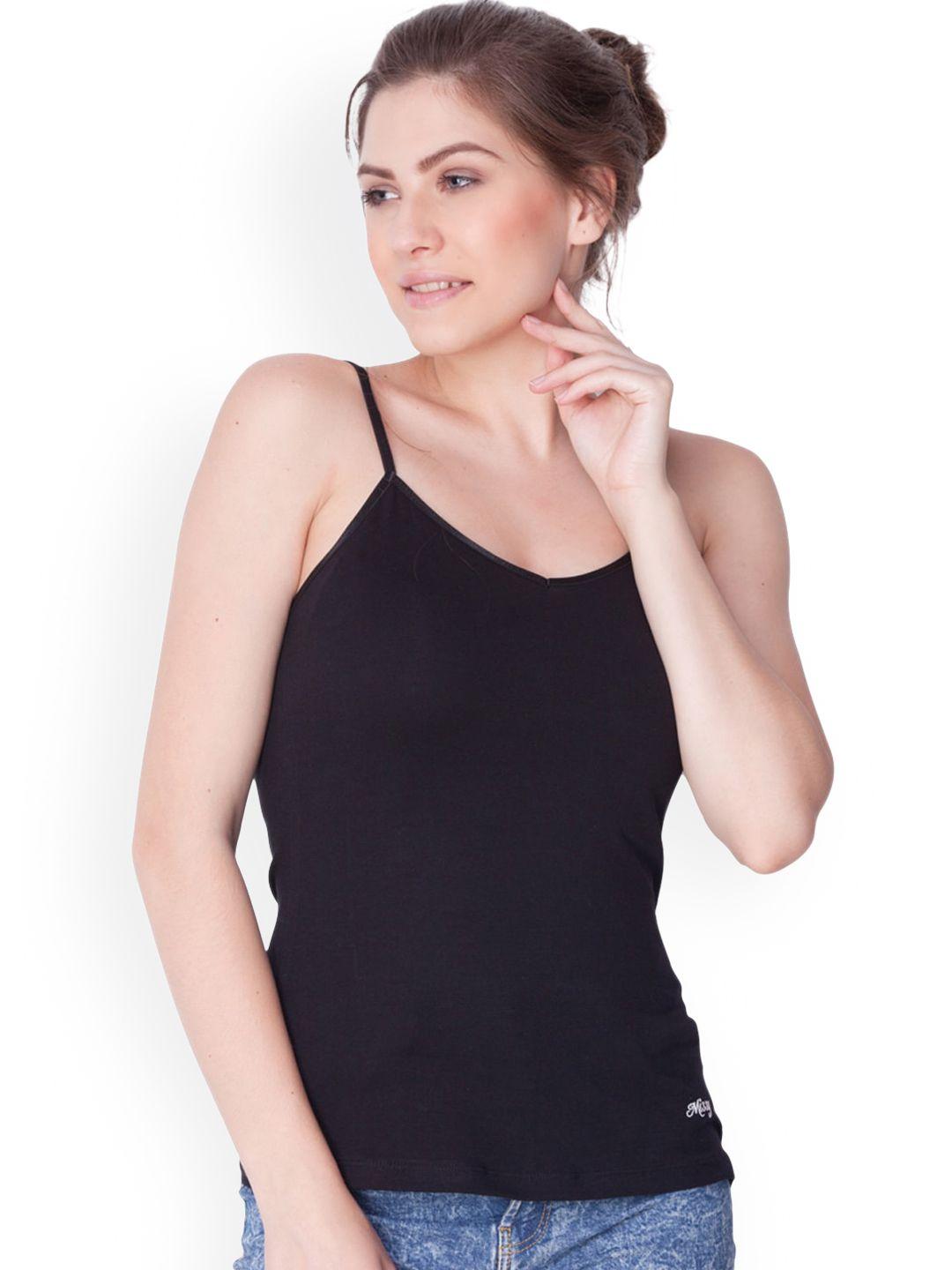 dollar-missy-women-black-pack-of-2-solid-cotton-camisole