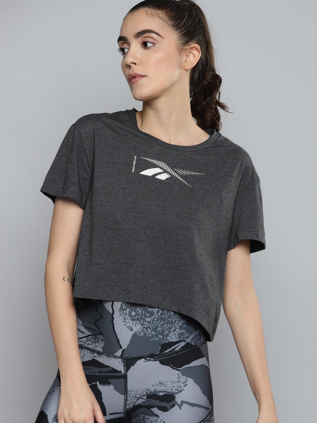reebok-women-charcoal-brand-logo-printed-ubf-performance-t-shirt