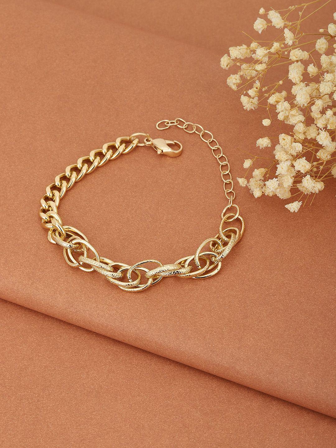 carlton-london-women-gold-plated-handcrafted-link-bracelet