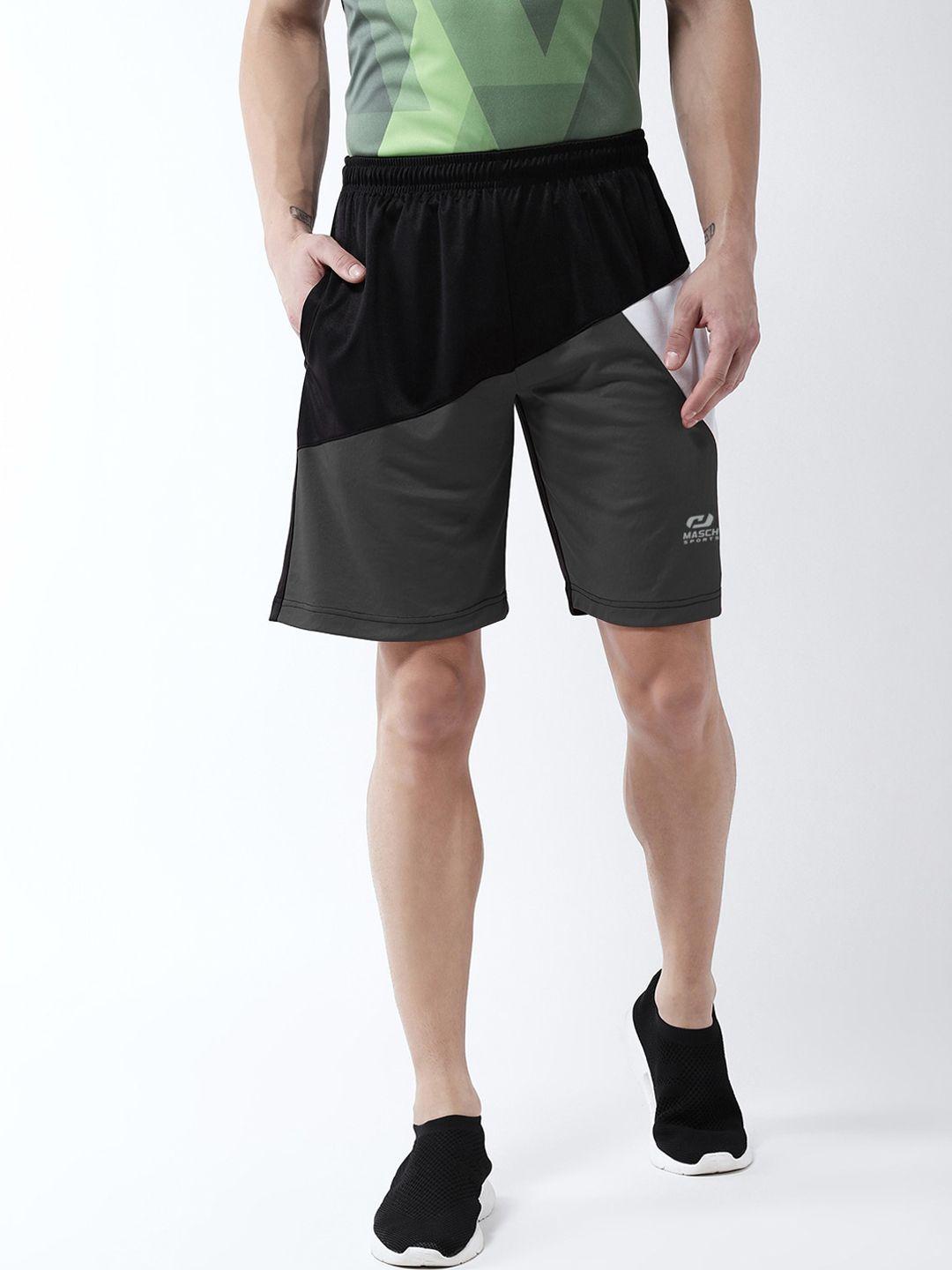 masch-sports-men-black-dry-fit-training-or-gym-sports-shorts