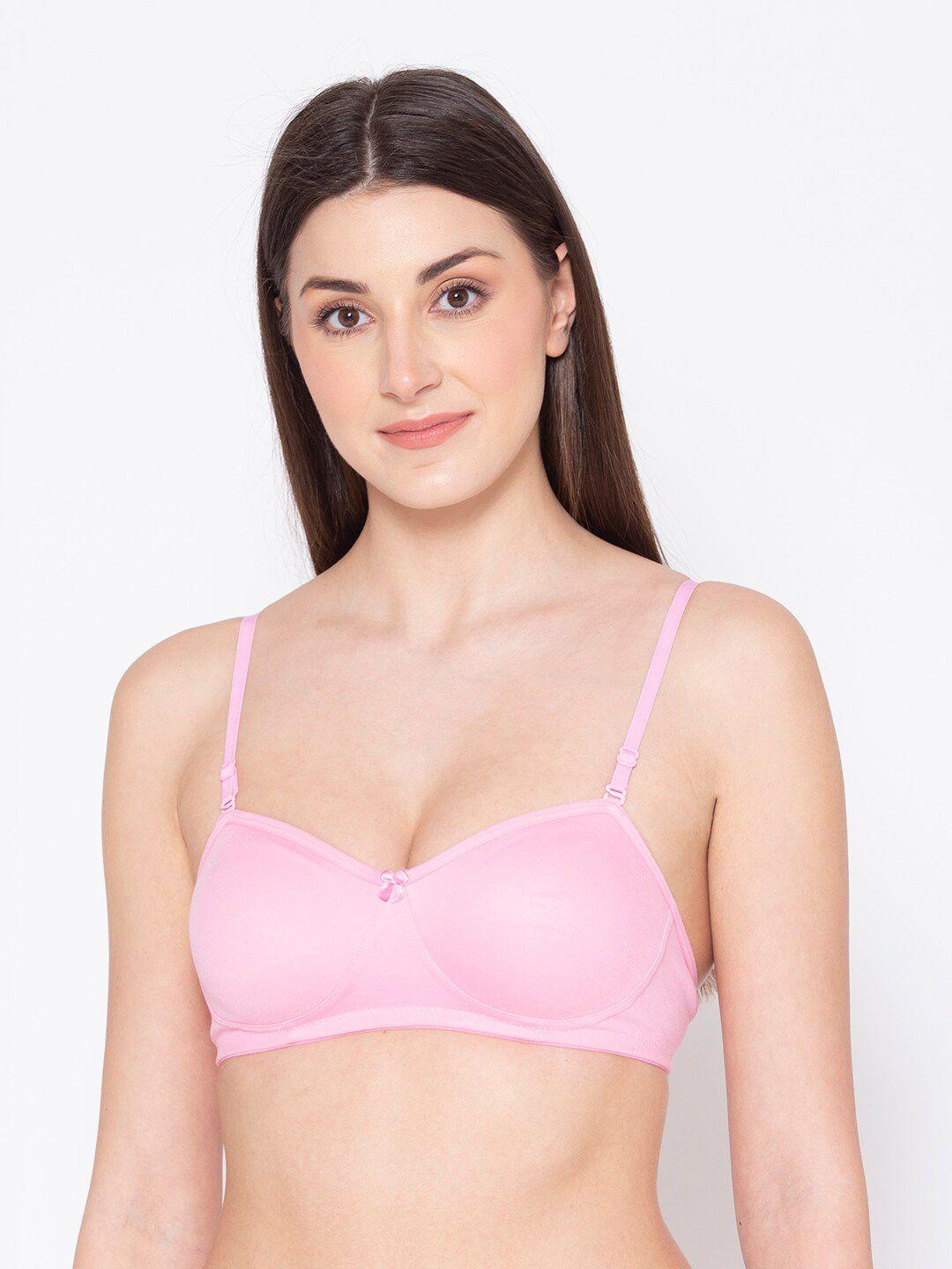 groversons-paris-beauty-women-pink-non-padded-non-wired-t-shirt-bra