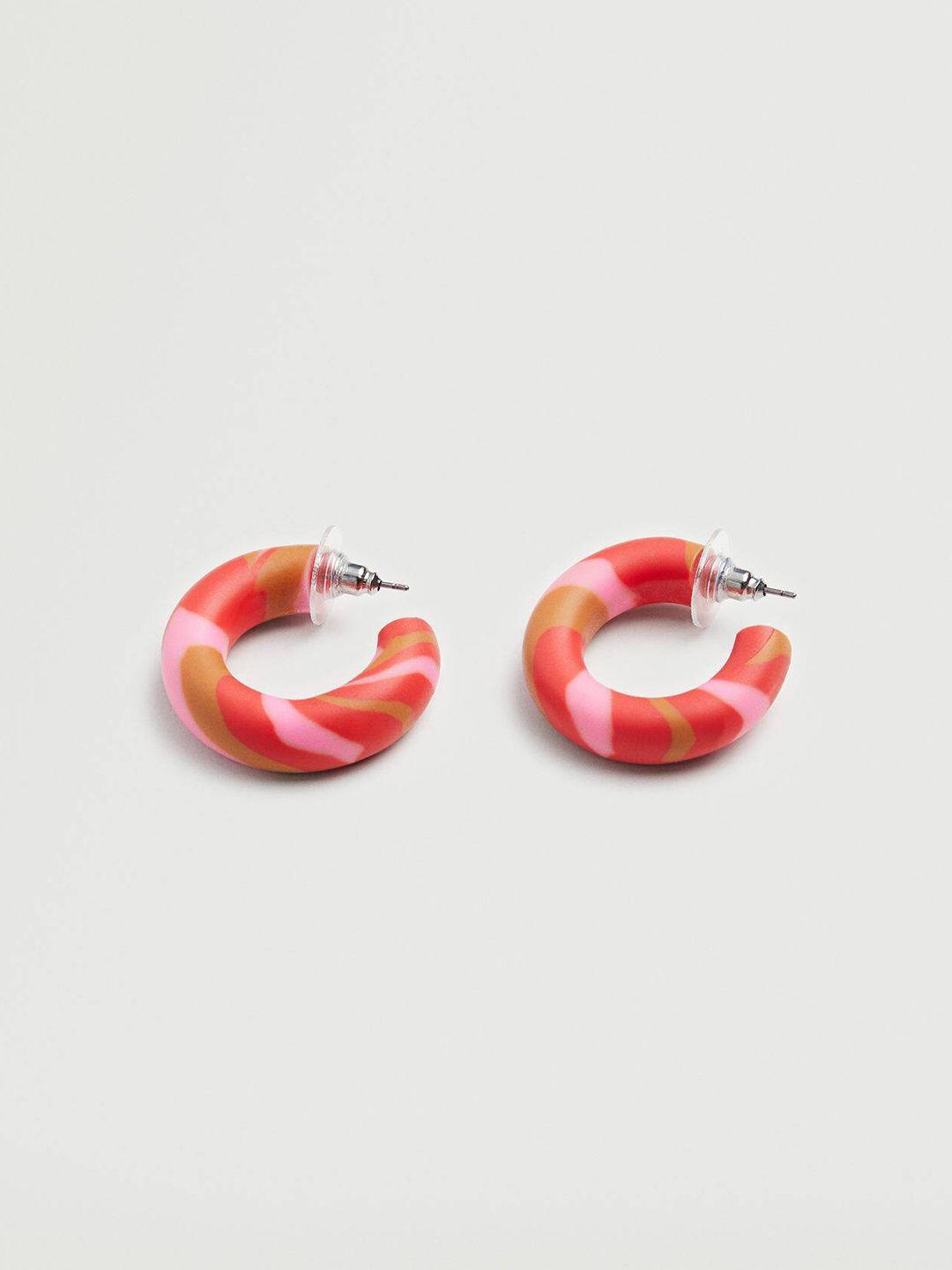 mango-circular-shaped-half-hoop-earrings