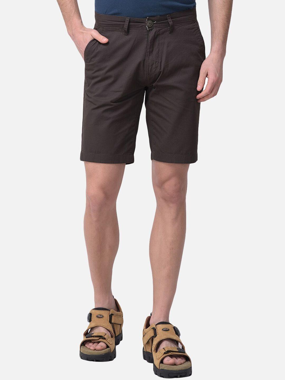 woodland-men-olive-solid-sports-shorts