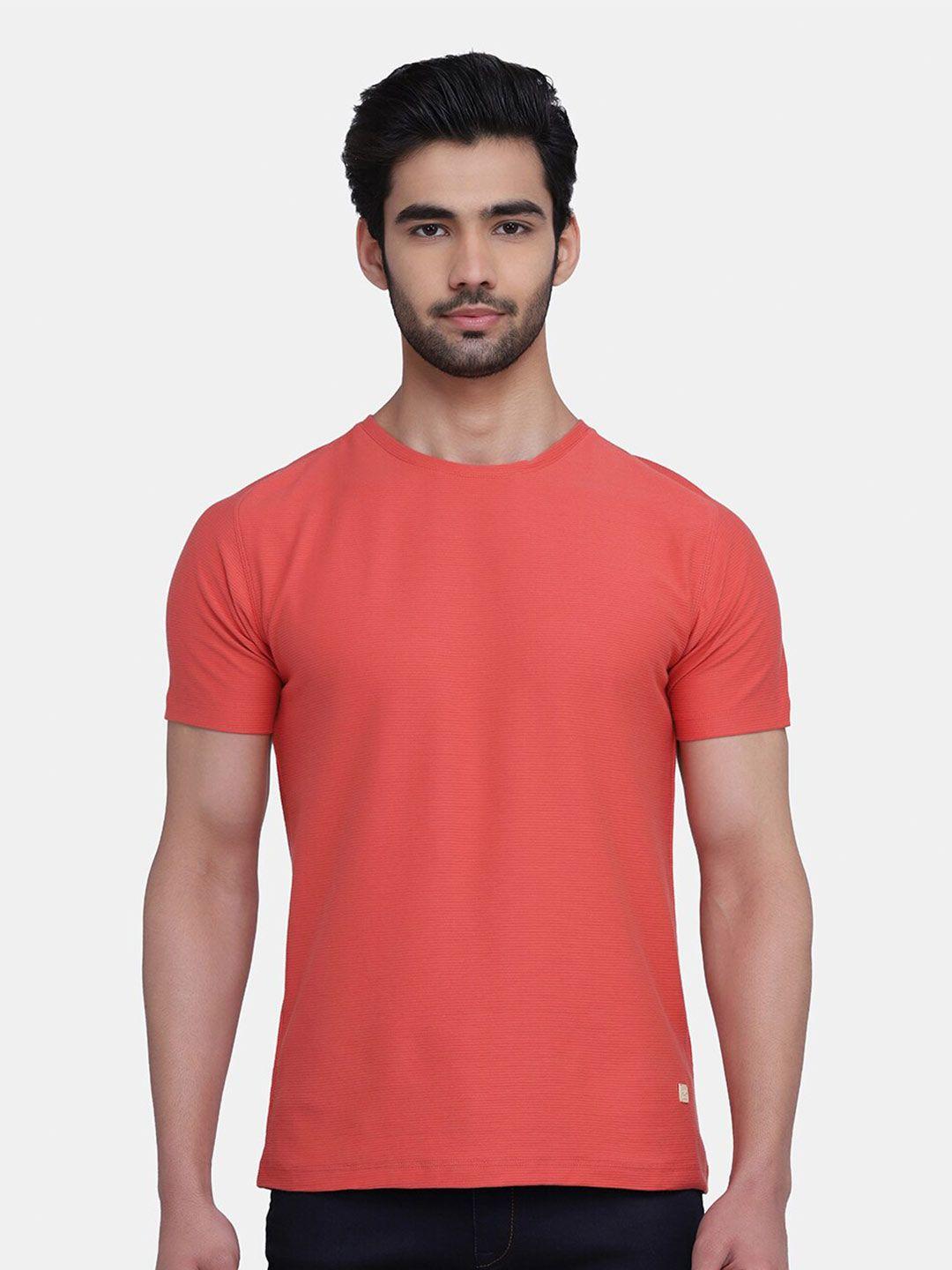 blackberrys-men-coral-red-slim-fit-cotton-t-shirt