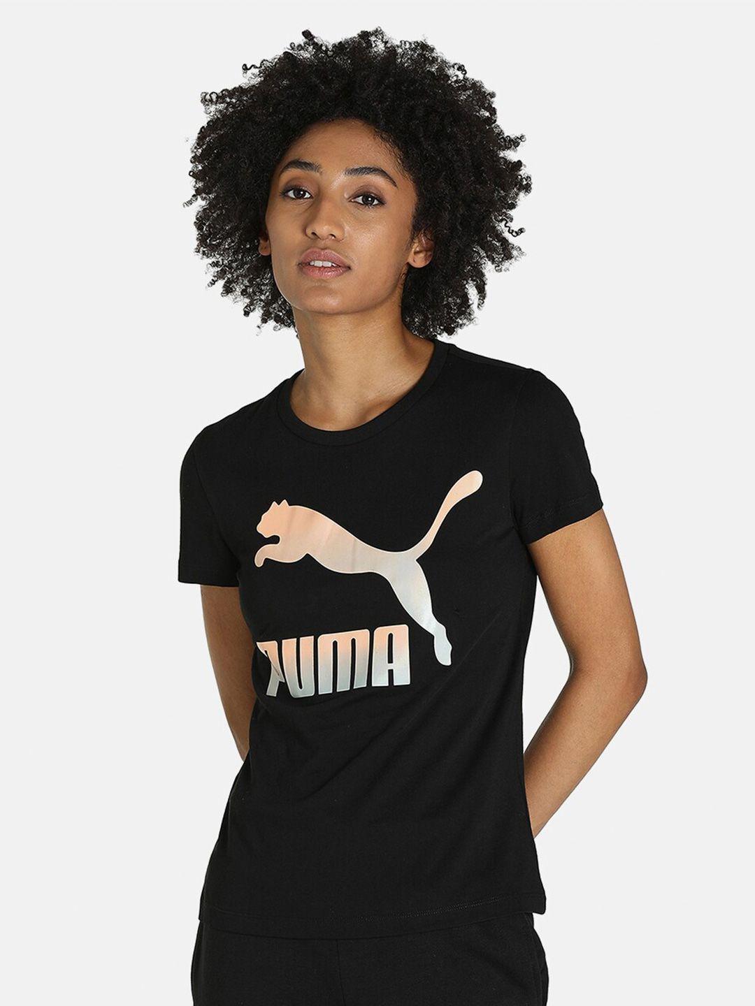 puma-women-black-brand-logo-print-cotton-t-shirt