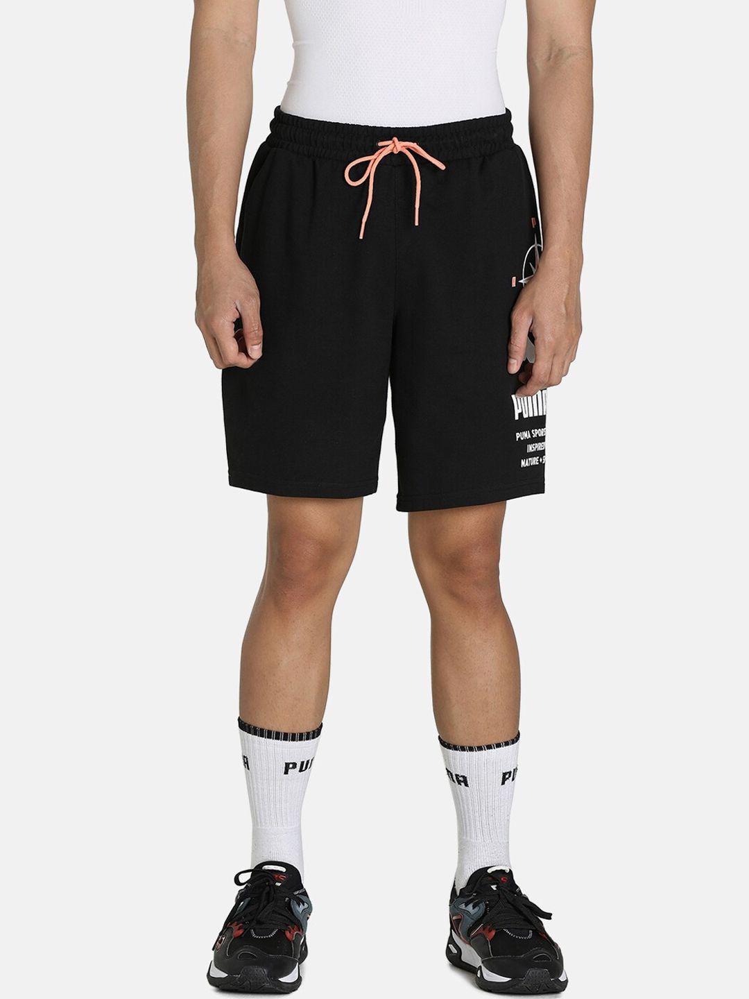 puma-men-black-graphic-printed-loose-fit-shorts