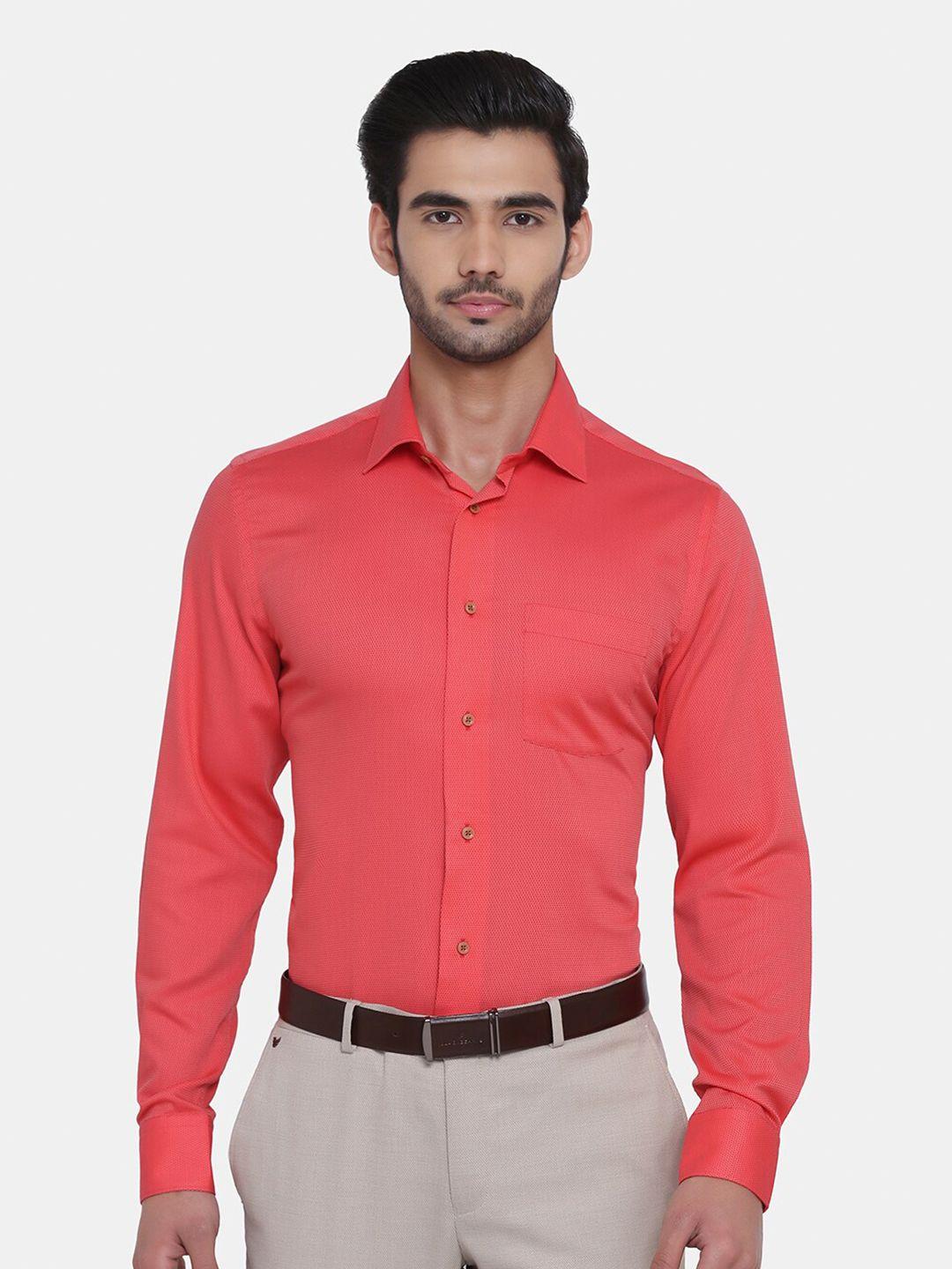 blackberrys-men-red-india-slim-fit-cotton-formal-shirt