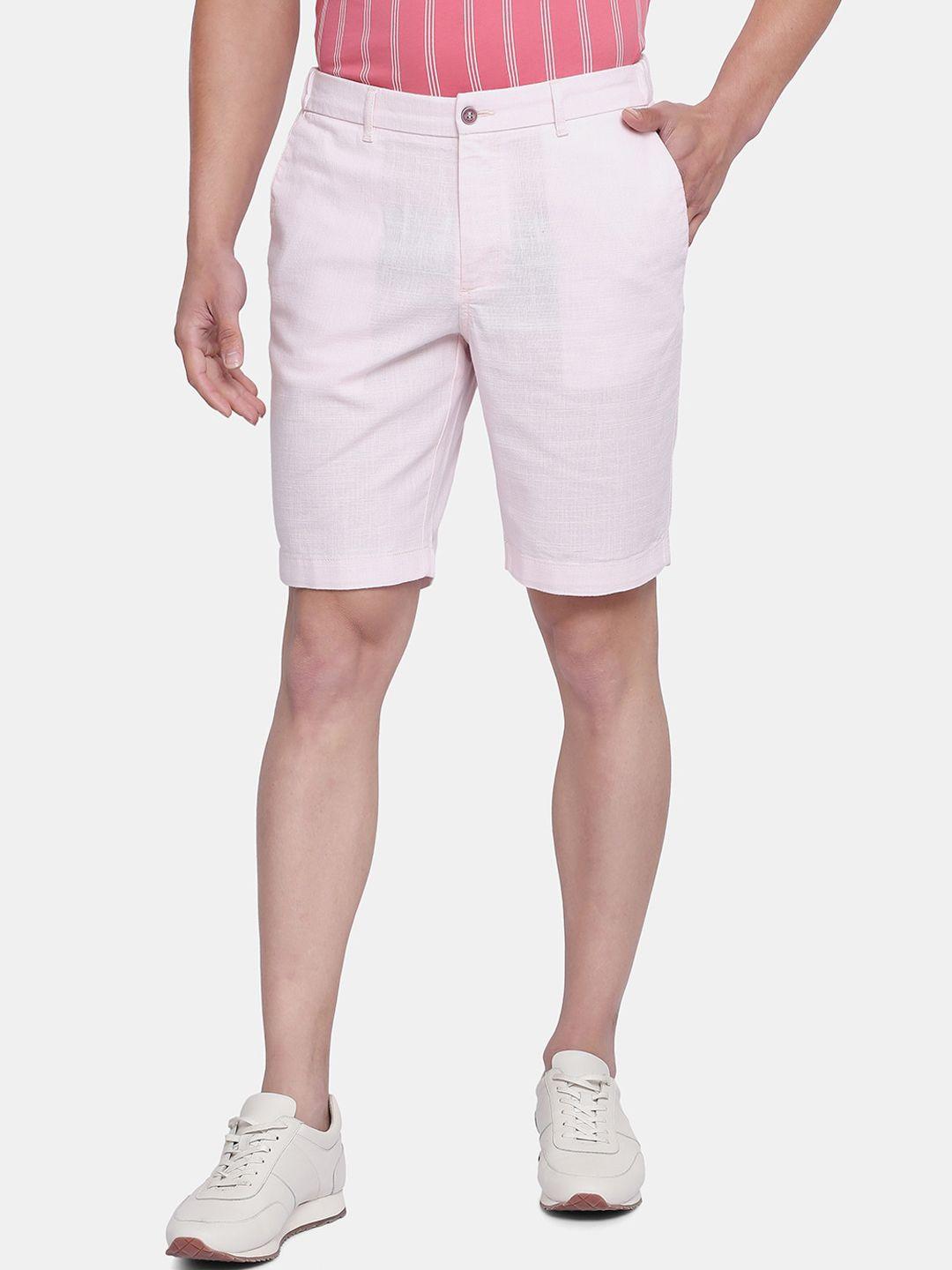 blackberrys-men-pink-bs-10-slim-fit-low-rise-shorts