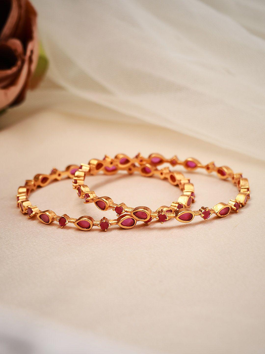 rubans-set-of-4-24k-gold-plated-red-handcrafted-ruby-studded-bangles
