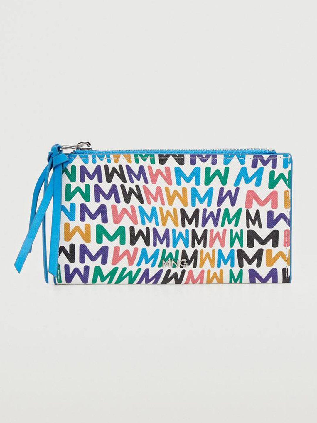 mango-women-white-&-blue-printed-purse