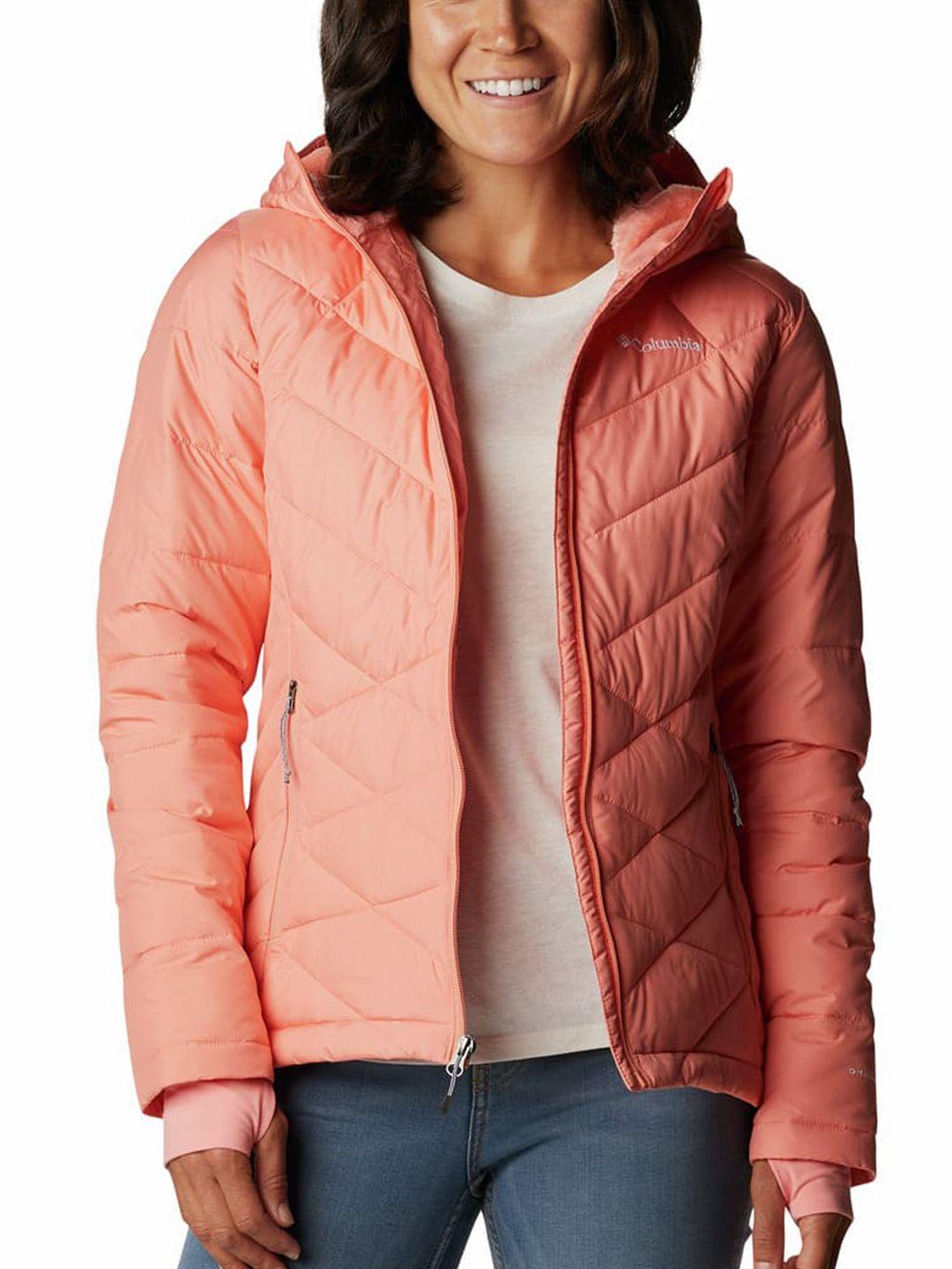 columbia-women-orange-insulator-omni-heat-infinity-hiking-puffer-jacket