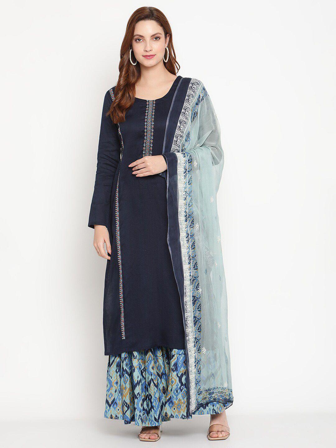 stylee-lifestyle-women-navy-blue-digital-printed-pure-cotton-dress-material