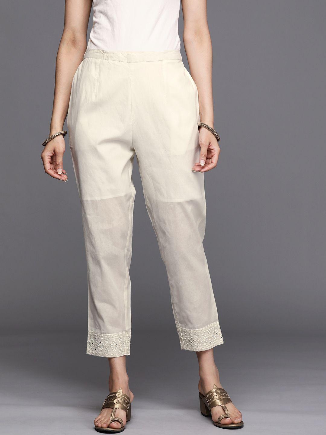 libas-women-off-white-ethnic-motifs-embroidered-pure-cotton-trousers