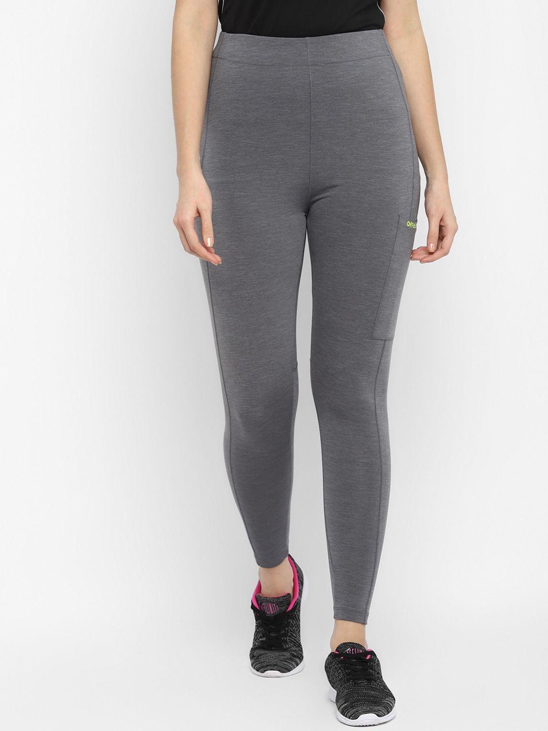 off-limits-women-grey-melange-solid-tights