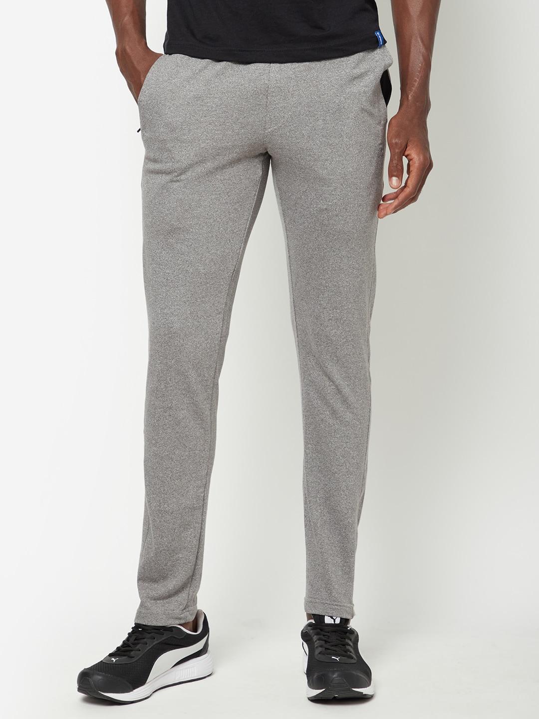 sporto-men-grey-solid-track-pants