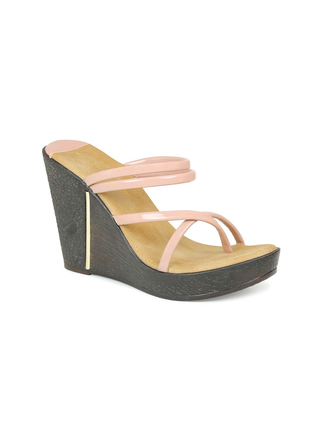 design-crew-peach-coloured-solid-wedge-heels
