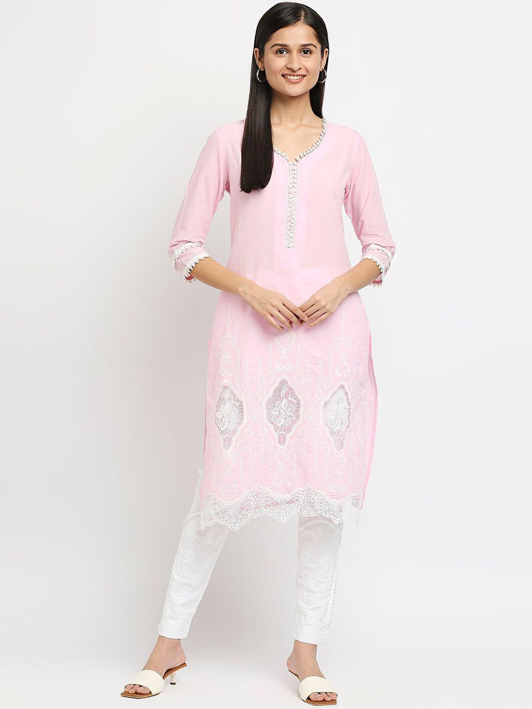 ethnicity-women-pink-ethnic-motifs-kurta