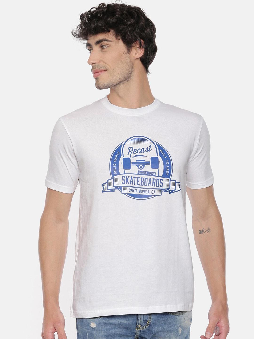 recast-men-white-typography-printed-pure-cotton-bio-finish-t-shirt