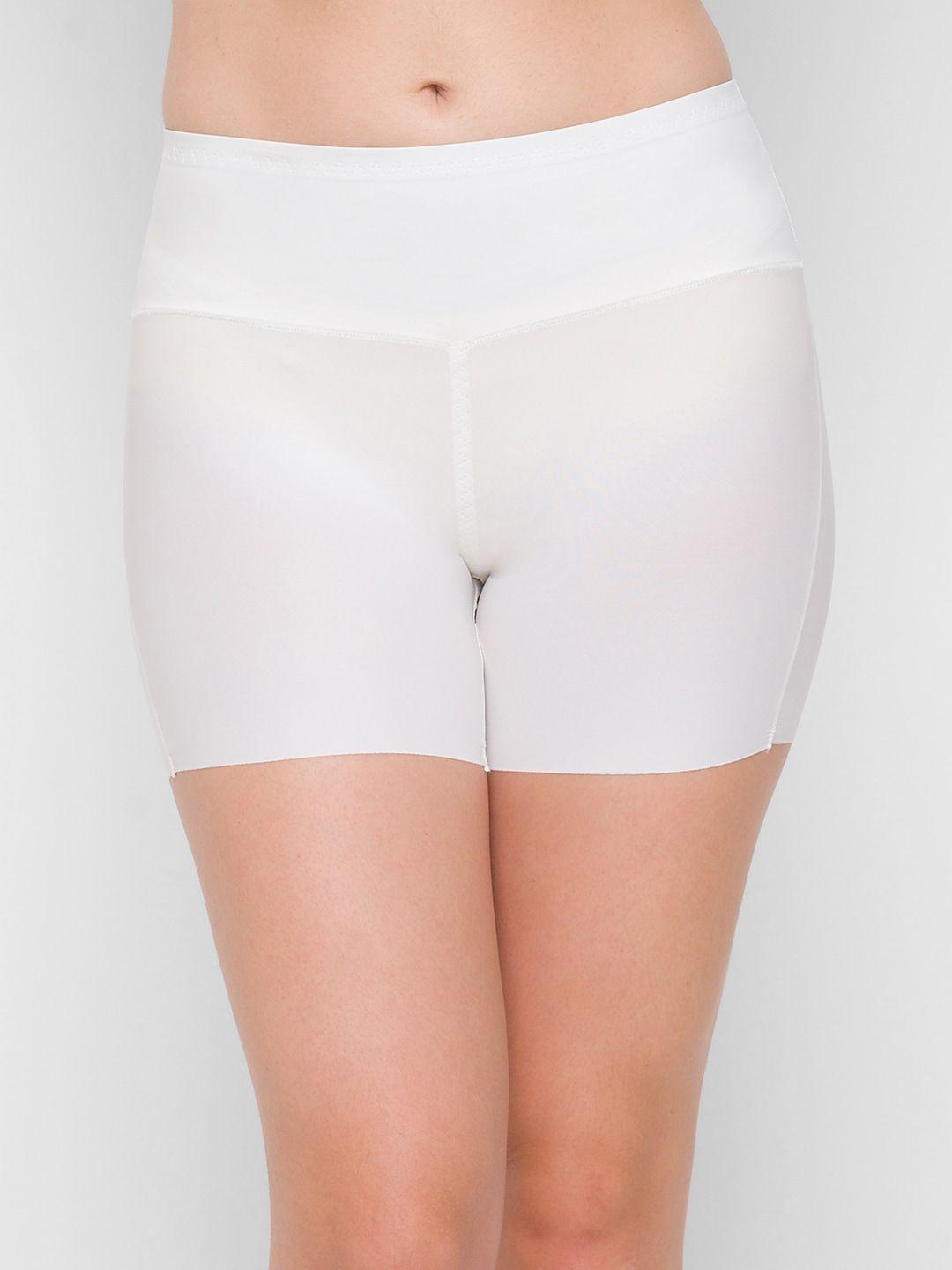 fashionrack-women-white-solid-boy-shorts