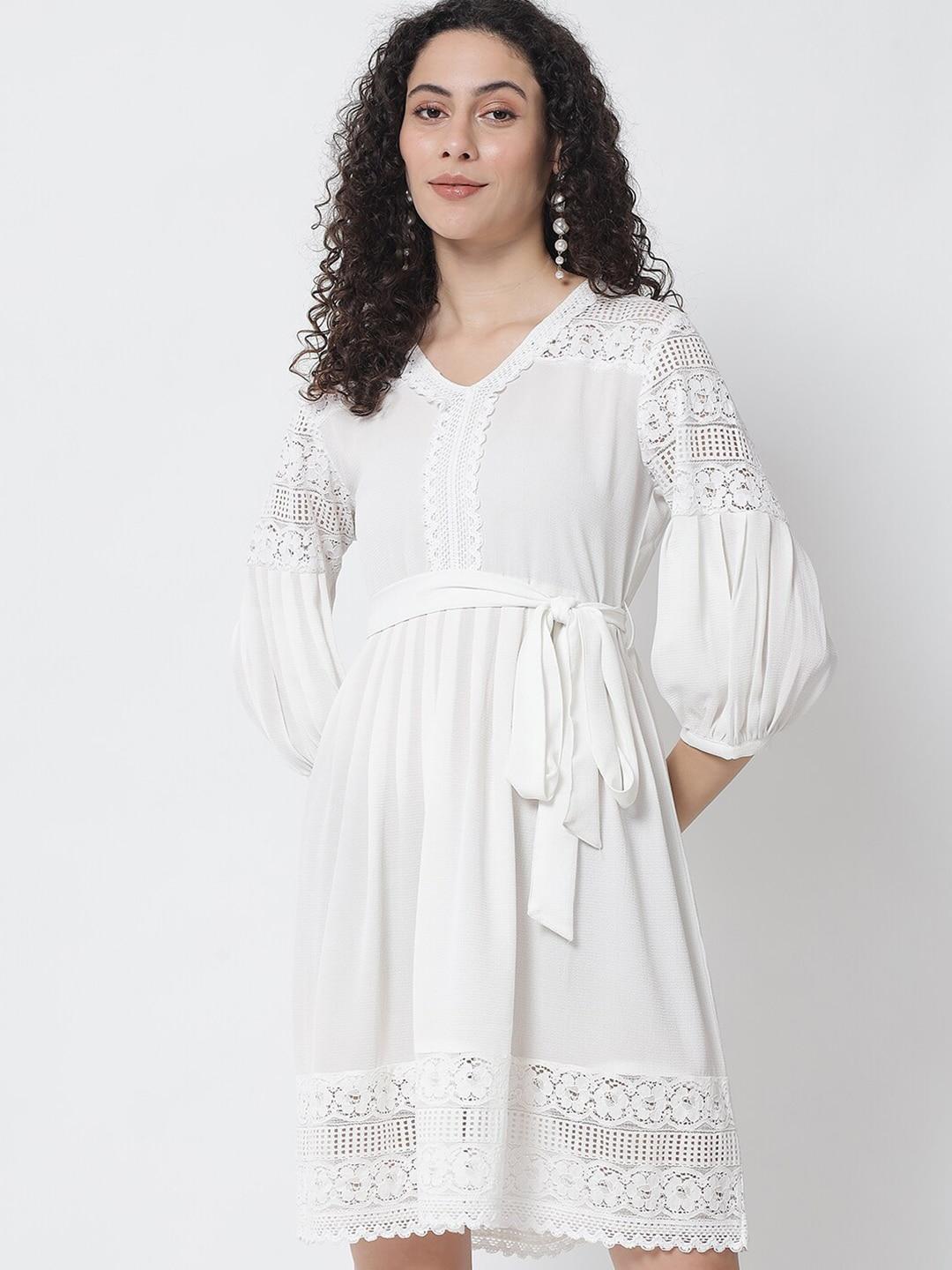 tulsattva-off-white-lace-crepe-dress