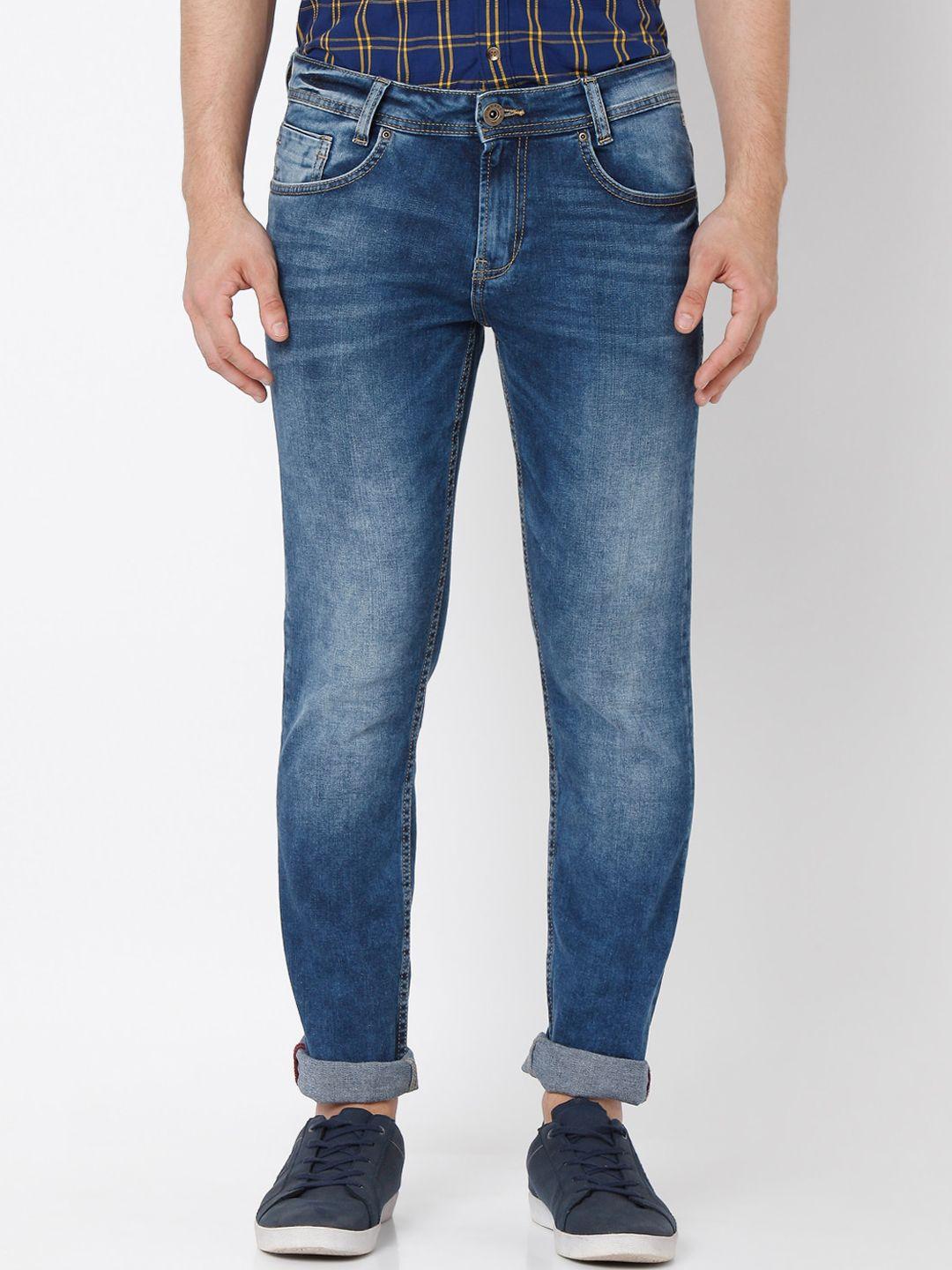 mufti-men-blue-slim-fit-heavy-fade-jeans