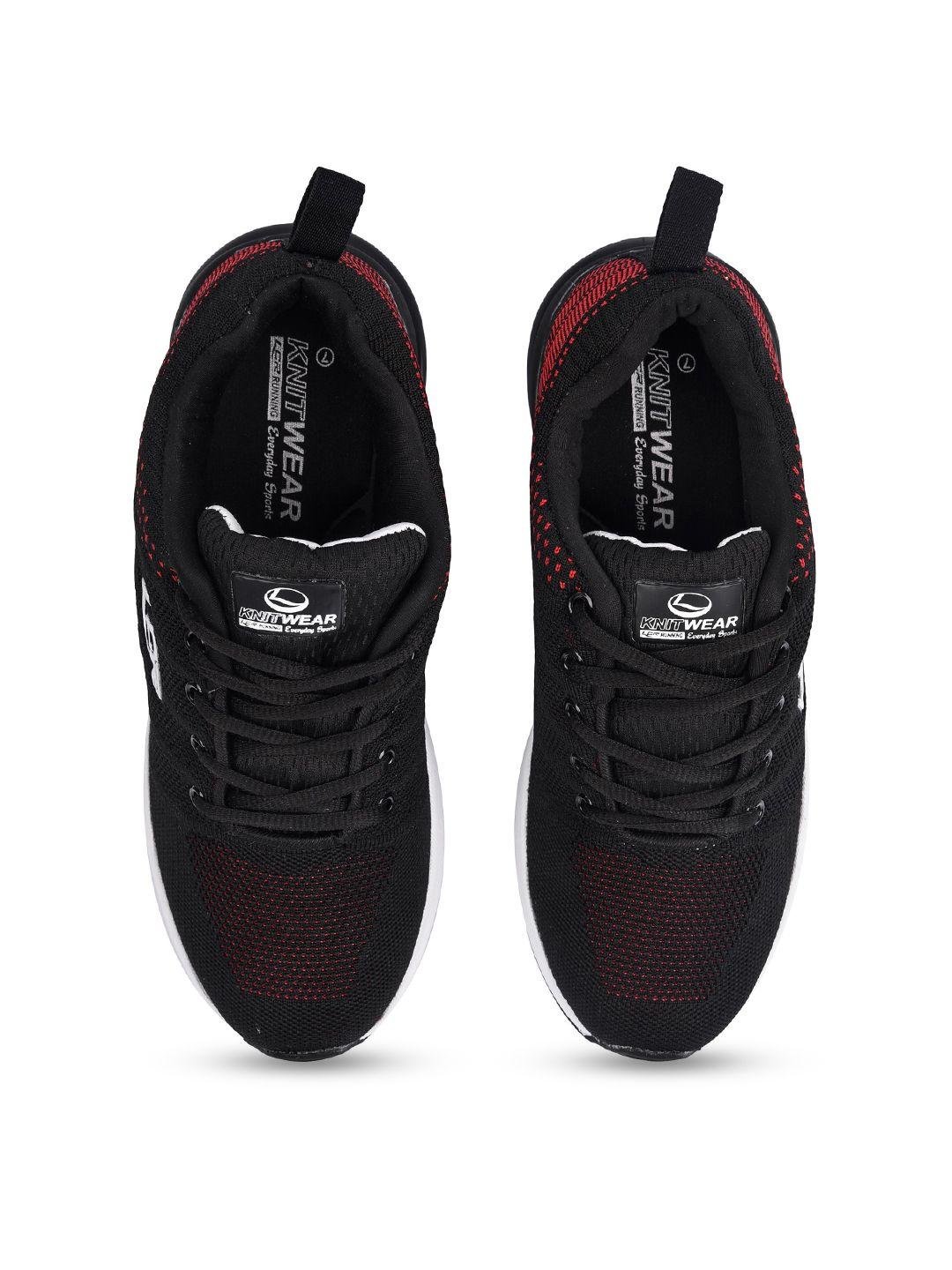 lancer-men-black-&-red-textile-running-non-marking-shoes